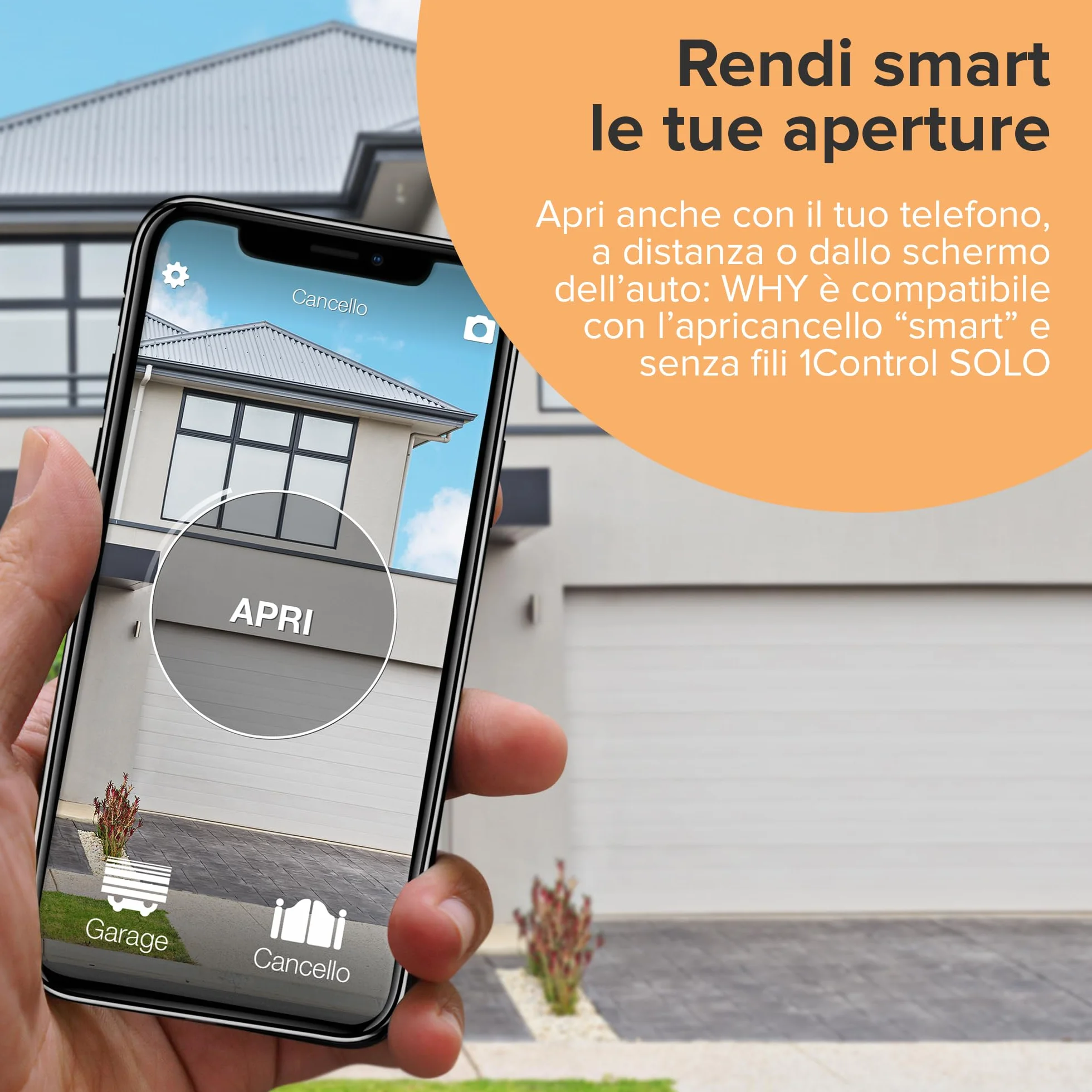 2 Radiocomandi Universali a 4 Tasti per Cancelli e Porte Garage, Rolling Code, Nero, Made in Italy
