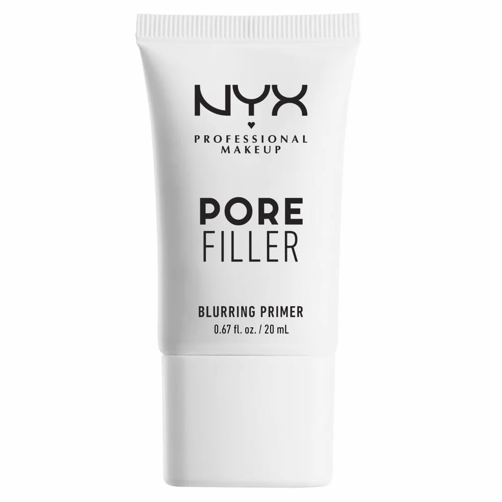 NYX Professional Makeup Primer Pore Filler, Base per makeup, Effetto levigante per minimizzare i pori dilatati, Incarnato uniforme, Arricchito con vitamina E, Formula vegana, 20 ml