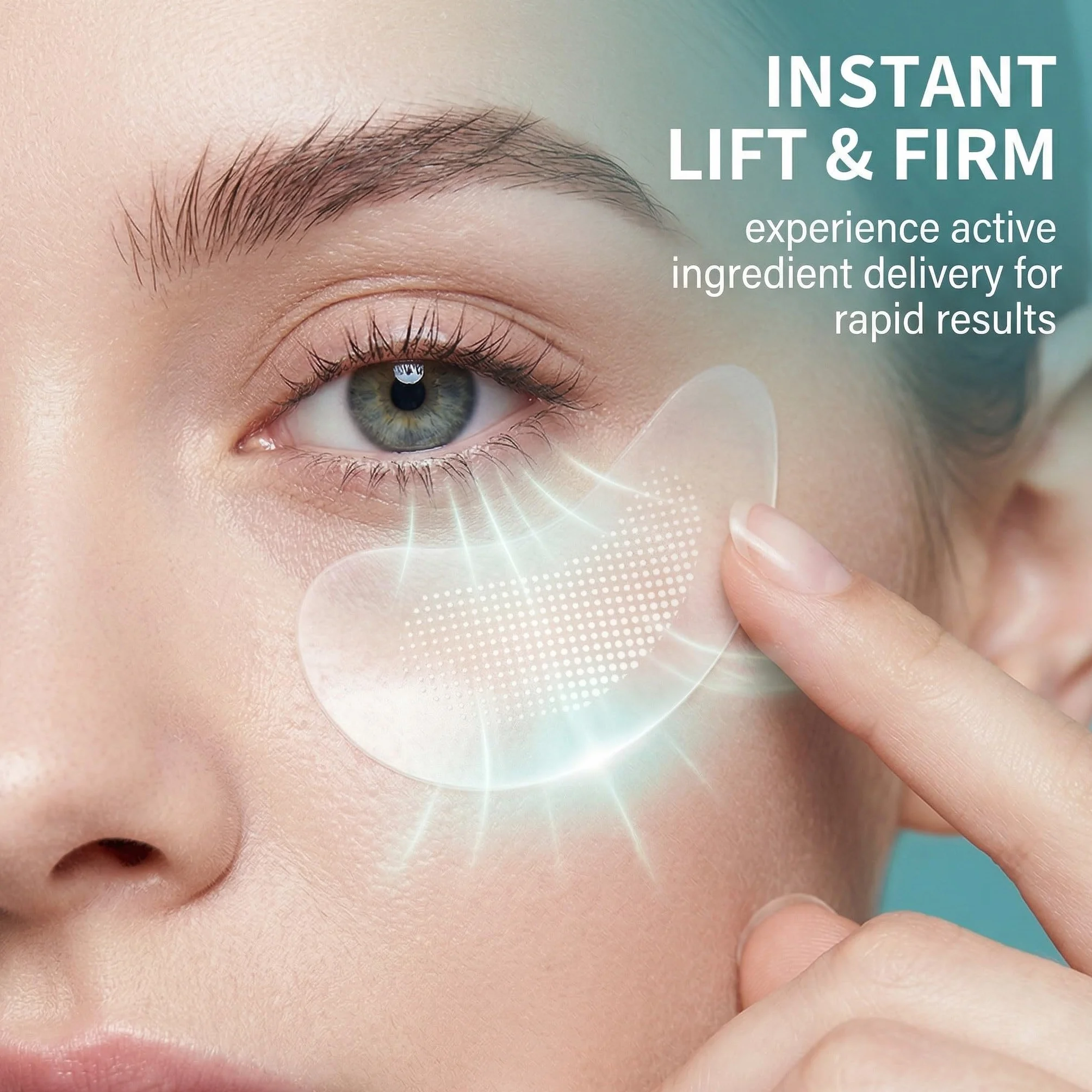 4 Coppie Microneedling Eye Patches, Patch Occhi con Microaghi Microneedling Eye Patches con Acido Ialuronico Idratano, per le donne, trucco bellezza viaggiatori | Riducono Borse e Occhiaie
