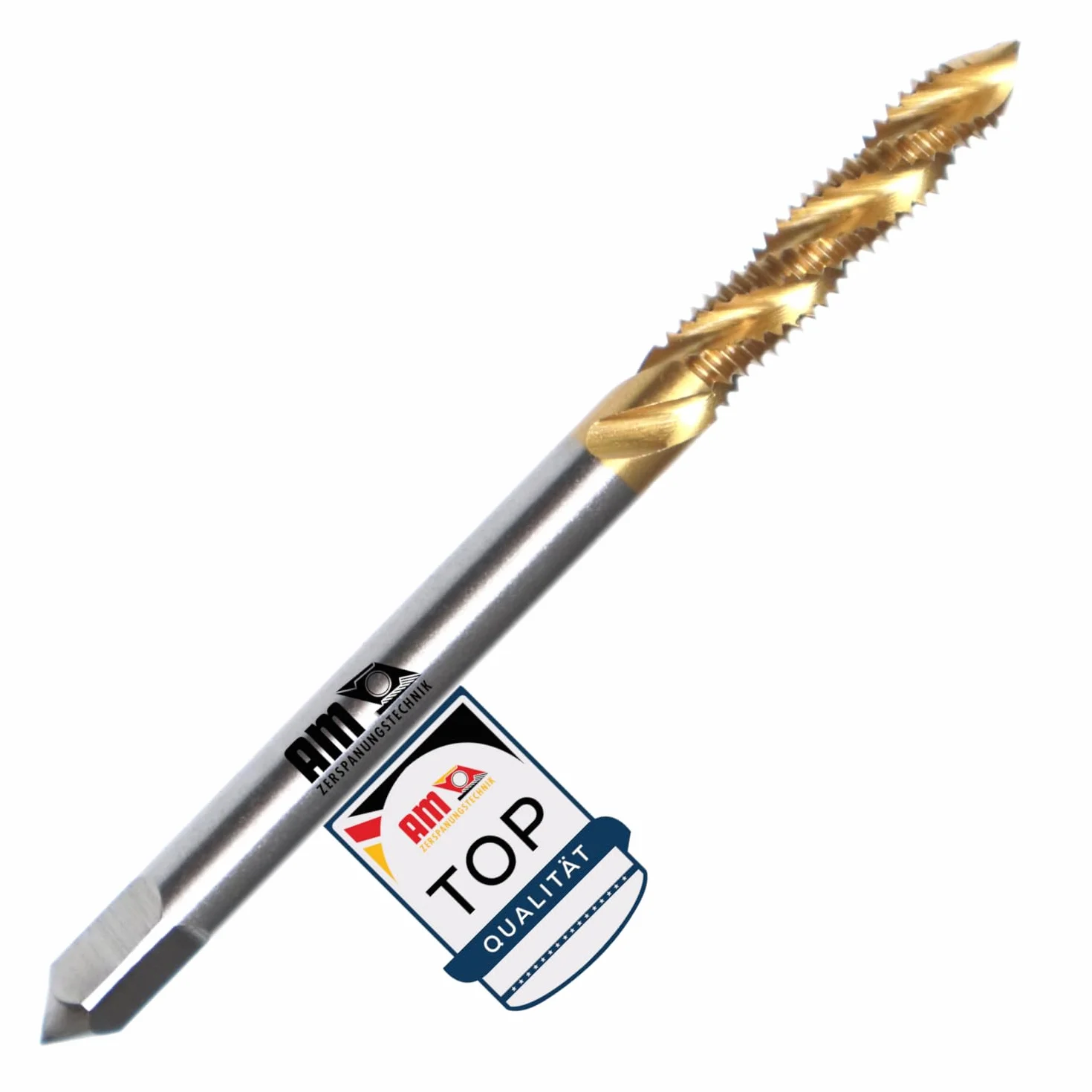 Maschio di filettatura universale HSS-TIN M3-M30 M3 x 0,5 per fori ciechi manuale e a macchina