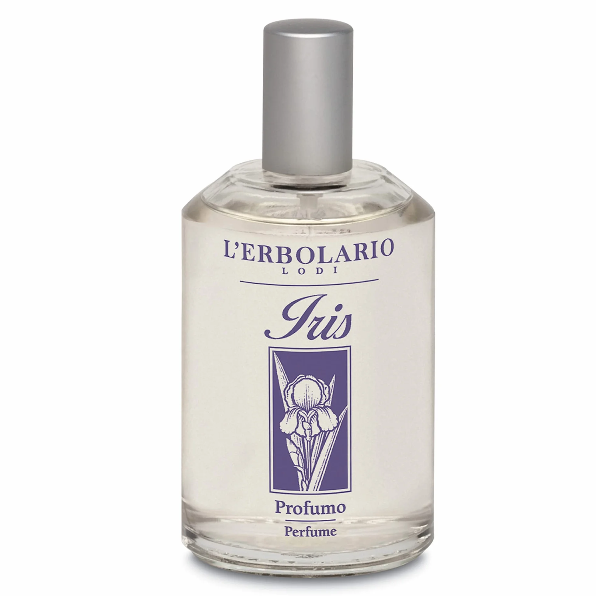 L'Erbolario, Profumo Donna Iris, Fragranza da Donna, Eau de Parfum, Fragranza Fiorita Cipriata, Formato da 100 ml