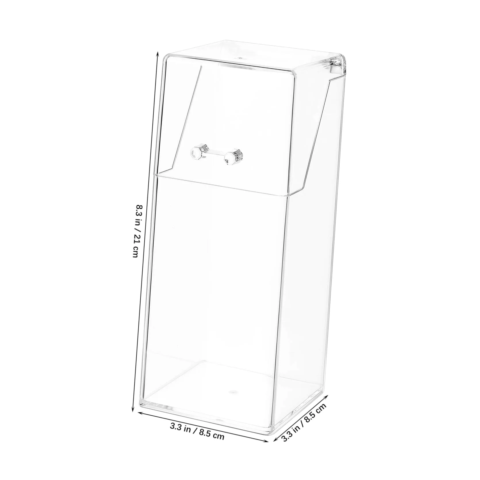 2 Pezzi Organizer in Acrilico Trasparente con Contenitori Pennelli e Cosmetici Resistenti Allacqua Capacità Ampia per Scrivania e Spazi Ordinati