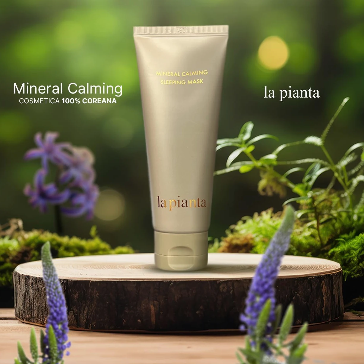 Crema per il Viso 100 ml | Maschera Notte Senza Risciaquo | Alta Idratazione Intensa Lunga Durata |Cosmetica Coreana 100%|Crema Rigenerante e Calmante Dermatologicamente Testata