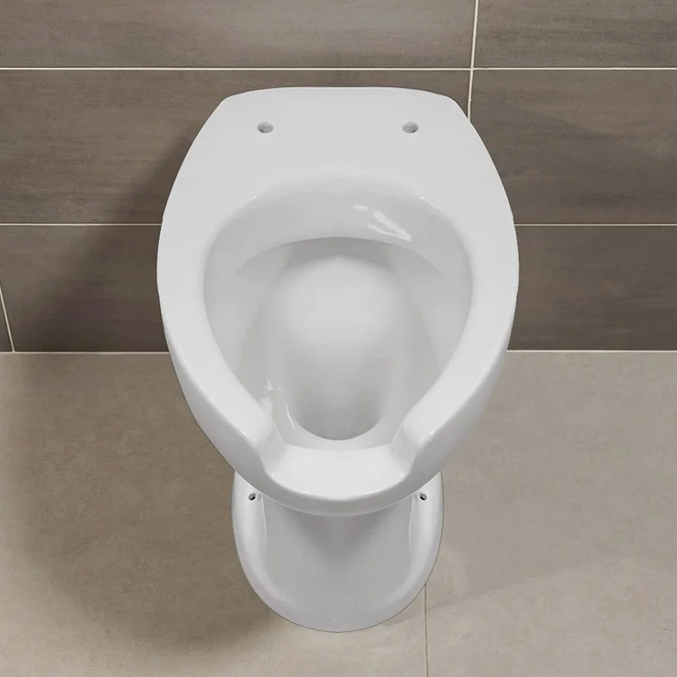 Water per disabili con apertura frontale H. 51 cm ceramica bianca lucida