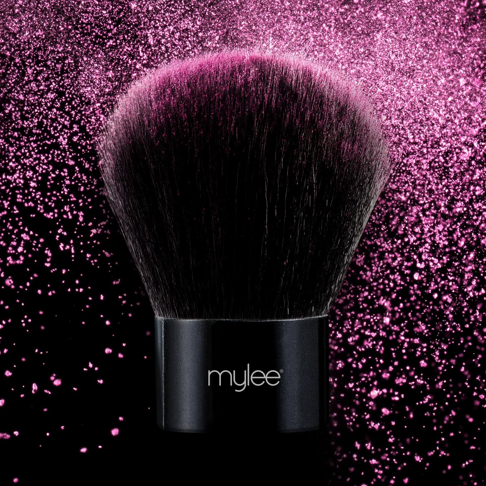 Mylee Pennello Duster Brush per Spolverare le Unghie, Rimuove Polvere della Limatura, per Glitter, Unghie in Acrilico e Nail Art, Spazzola Pratica e Facile da Usare, Compatta, Precisa e Comoda