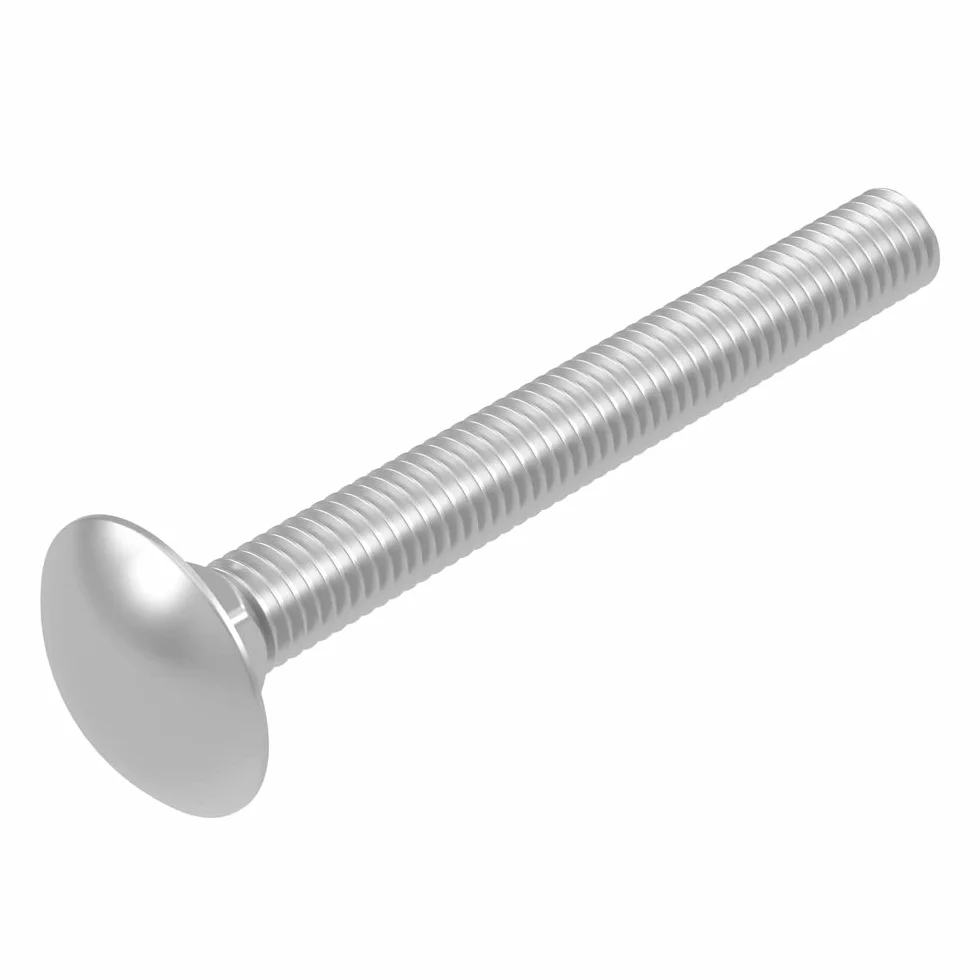 SECCARO Vite M8 x 70 mm testa tonda piatta inserto quadrato in acciaio inox V2A A2 DIN 603 ISO 8677 20 sztuk