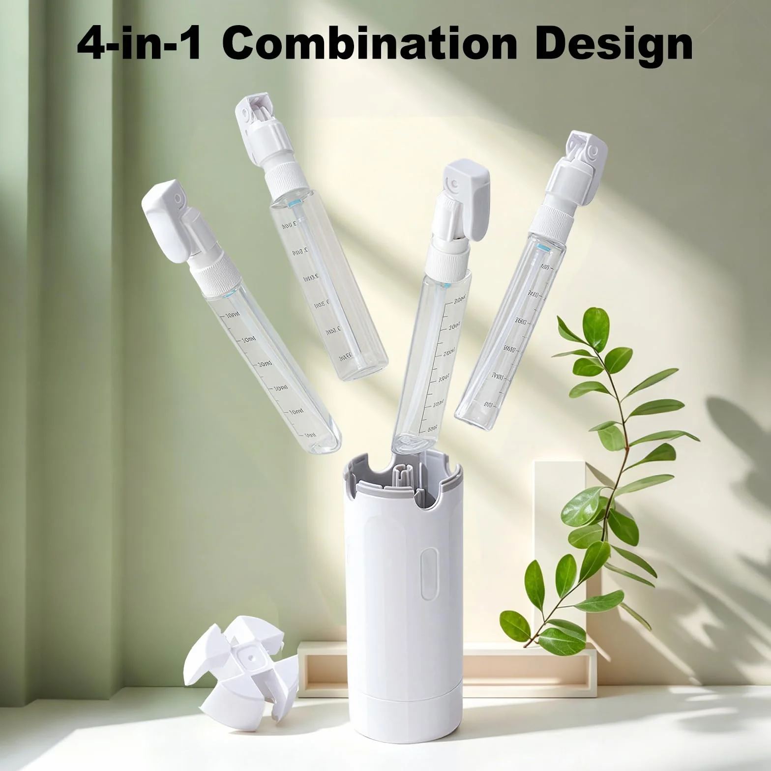 4 in 1 bottiglie da viaggio da riempire, bottiglie da viaggio ricaricabili, bottiglie di shampoo da riempire, gadget da viaggio, bottiglie da viaggio per shampoo, lozione e balsamo