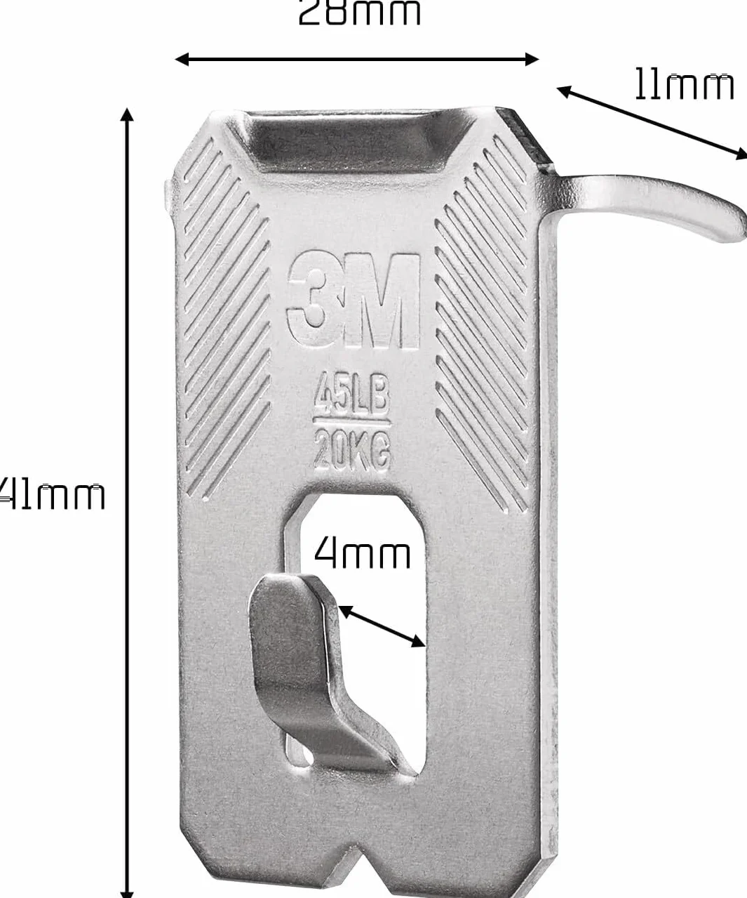 3M CLAW Ganci per Cartongesso, Confezione da 6 - Sostiene fino a 20 kg