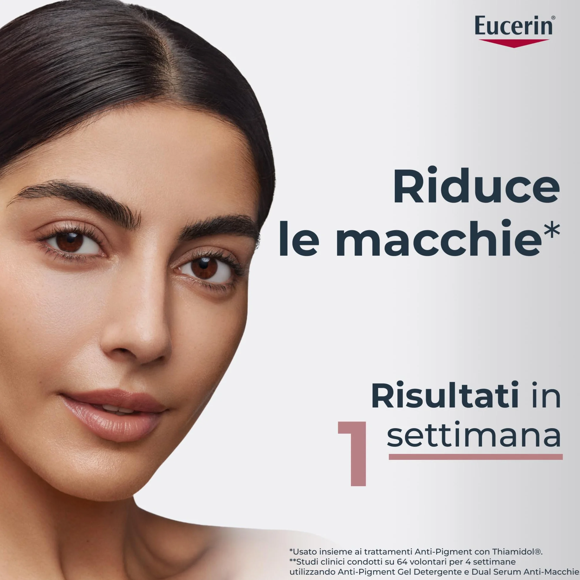 Eucerin Anti-Pigment Gel Detergente Viso 200 ml, Detergente schiumogeno antimacchie con 2% complesso esfoliante viso AHA, Acido Glicolico e Acido Lattico, Cleanser per tutti i tipi di pelle