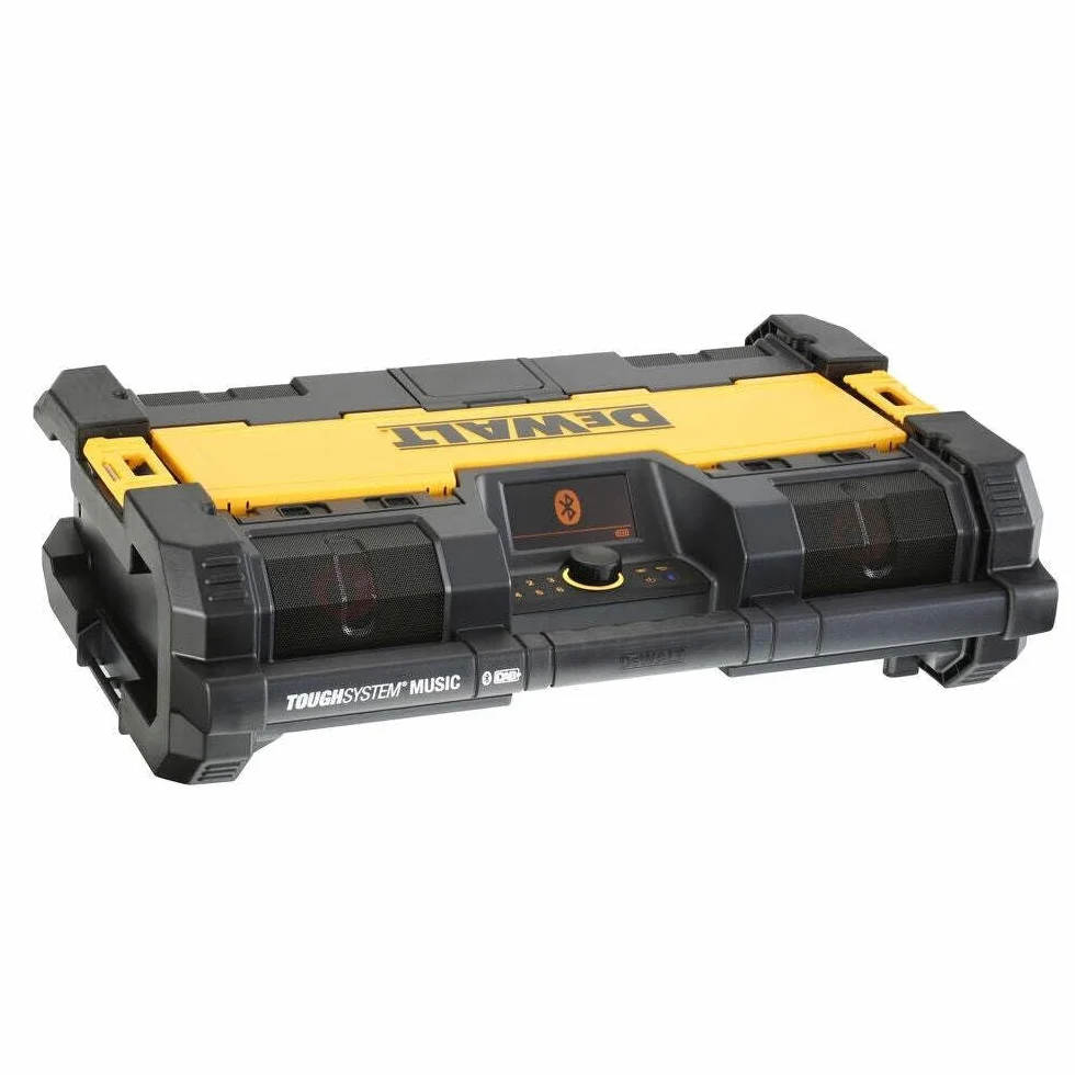 DeWalt Tough System Radio Ds280 Unità Radio Caricabatteria Xr, Am/Fm/Dab, Ip54, Carica Usb