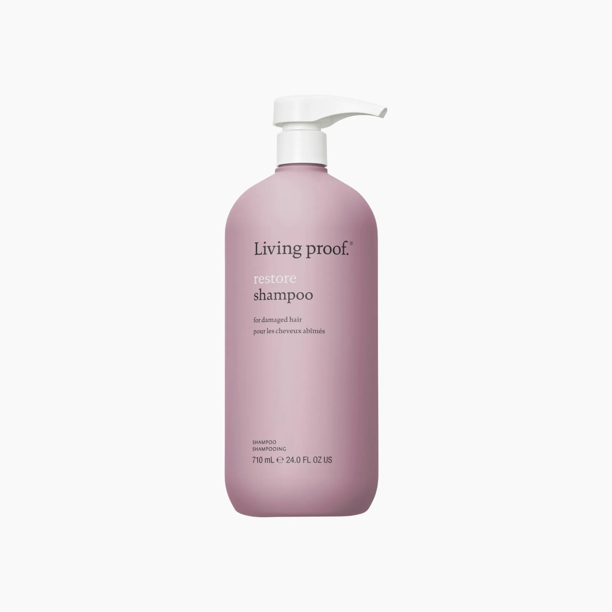 Living Proof Restore Shampoo 710ml – Shampoo ristrutturante per capelli secchi & danneggiati – Ripara i danni, per capelli sani – Vegano, senza parabeni, siliconi né solfati