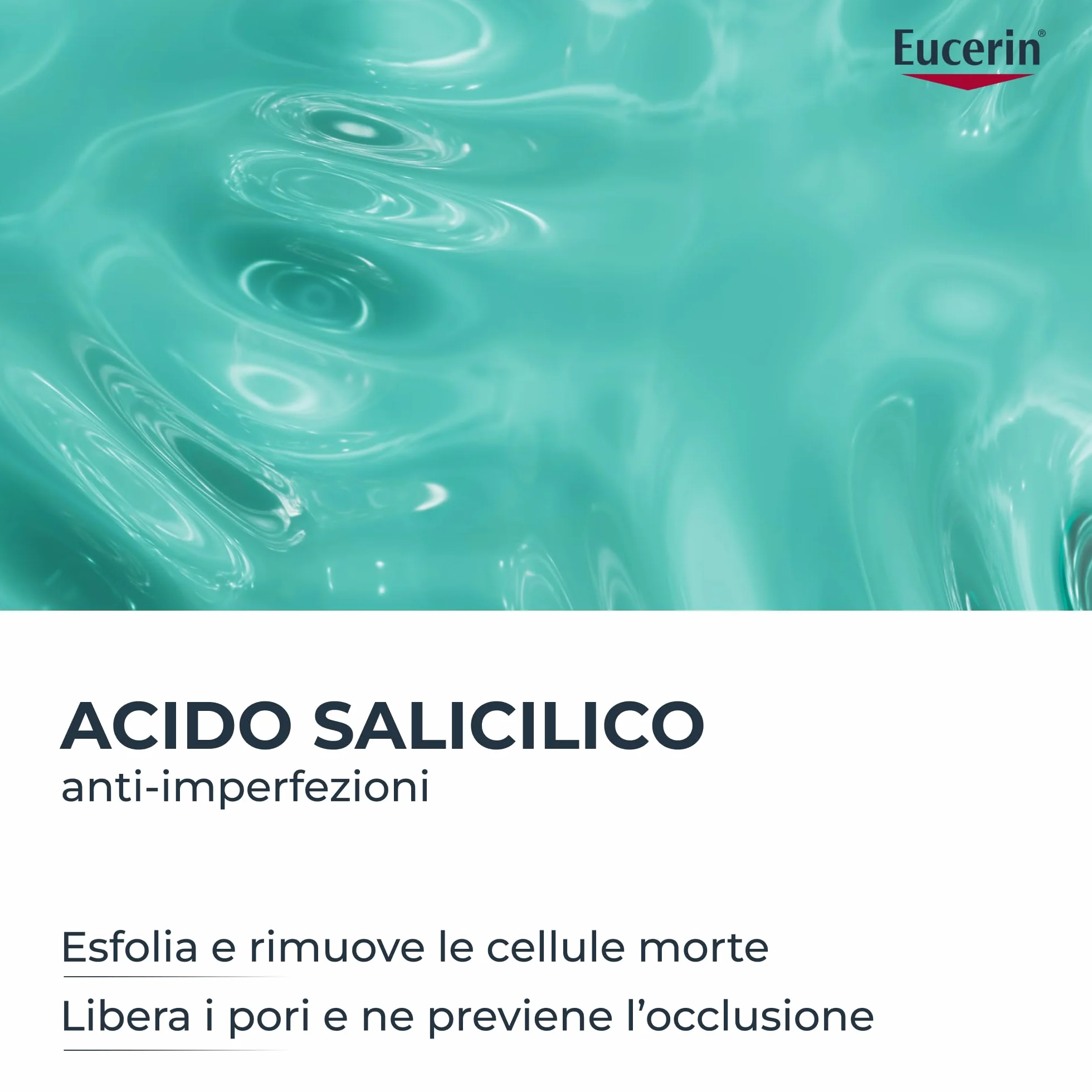Eucerin DermoPure Clinical Detergente Viso Tripla Azione 400 ml, Detergente schiumogeno viso anti macchie, imperfezioni e lucidità con 2% Acido Salicilico per pelle grassa e a tendenza acneica