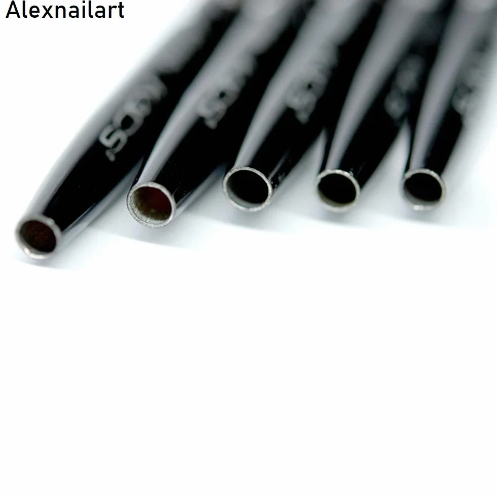 Set di 5 pennelli per unghie Kolinsky in acrilico (2#/4#/6#/8#/10#)