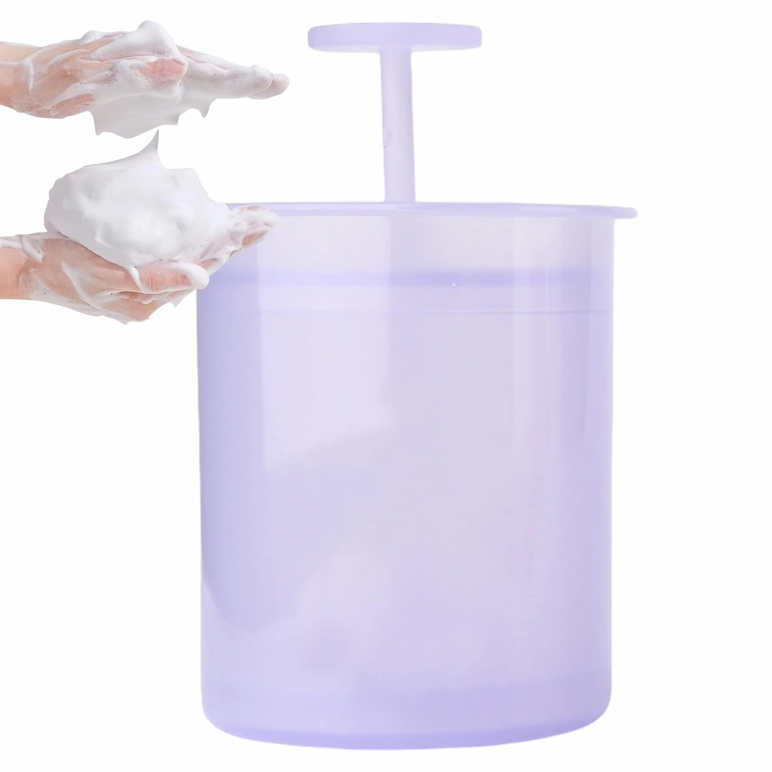 Bottiglia di schiuma | Frusta per marshmallow – Strumento per bolle da viaggio per la pulizia del viso e delle mani