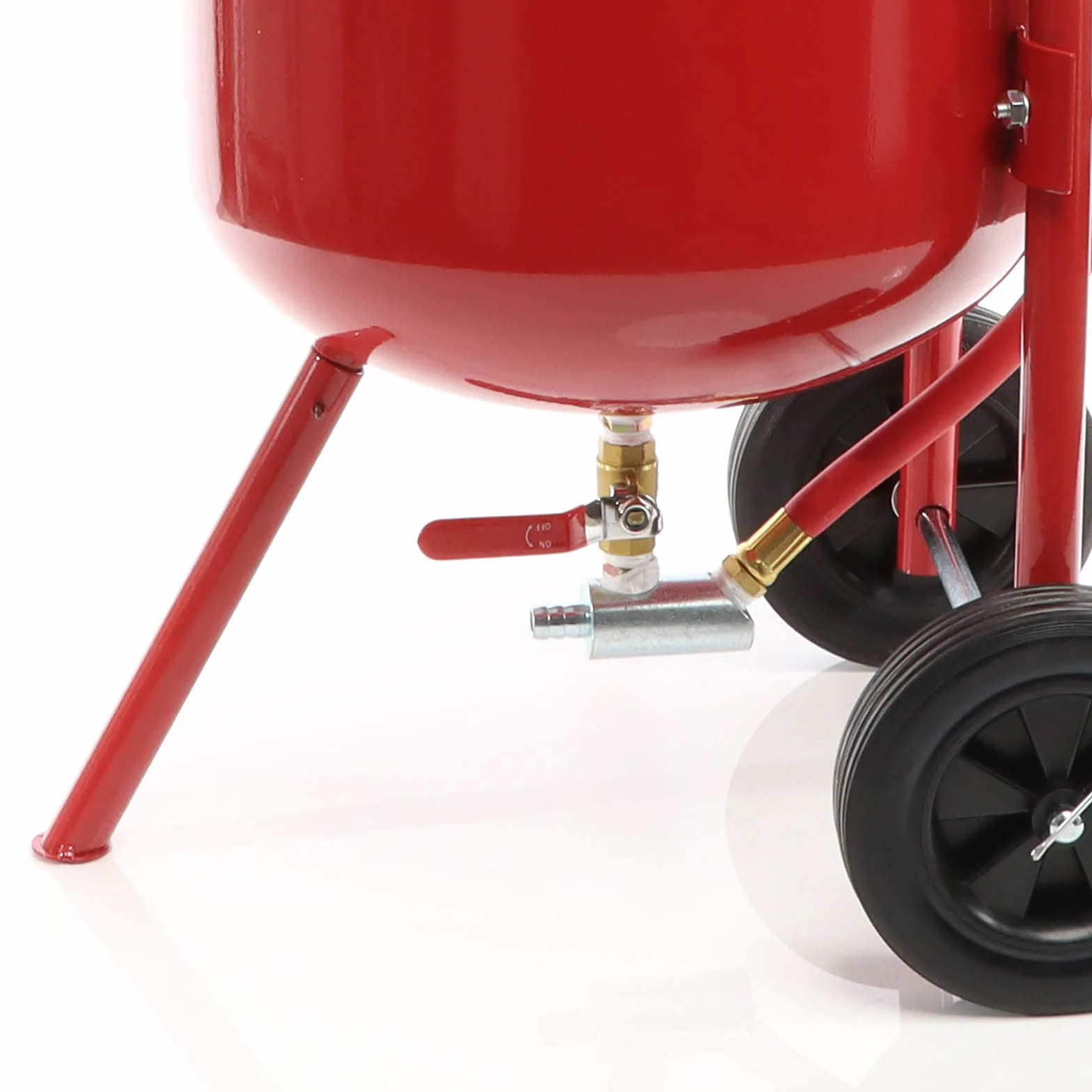 XPOtool Sabbiatrice portatile 38 L Attrezzo sabbiatura aria compressa