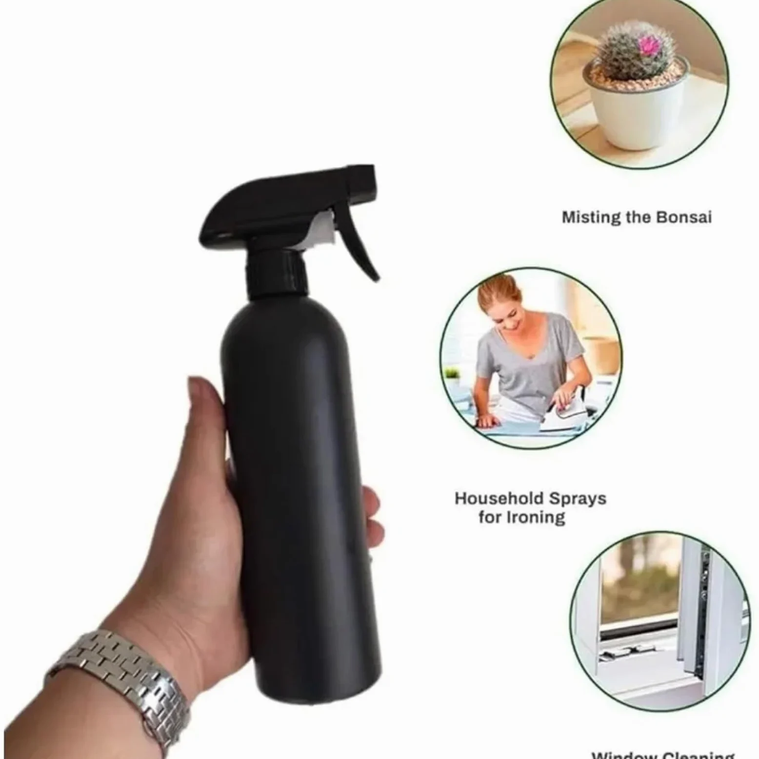 Flacone Spray Vuoto 10 flaconi spray in plastica vuoti regolabili con flusso di nebbia fine for piante da giardino casa essenziali