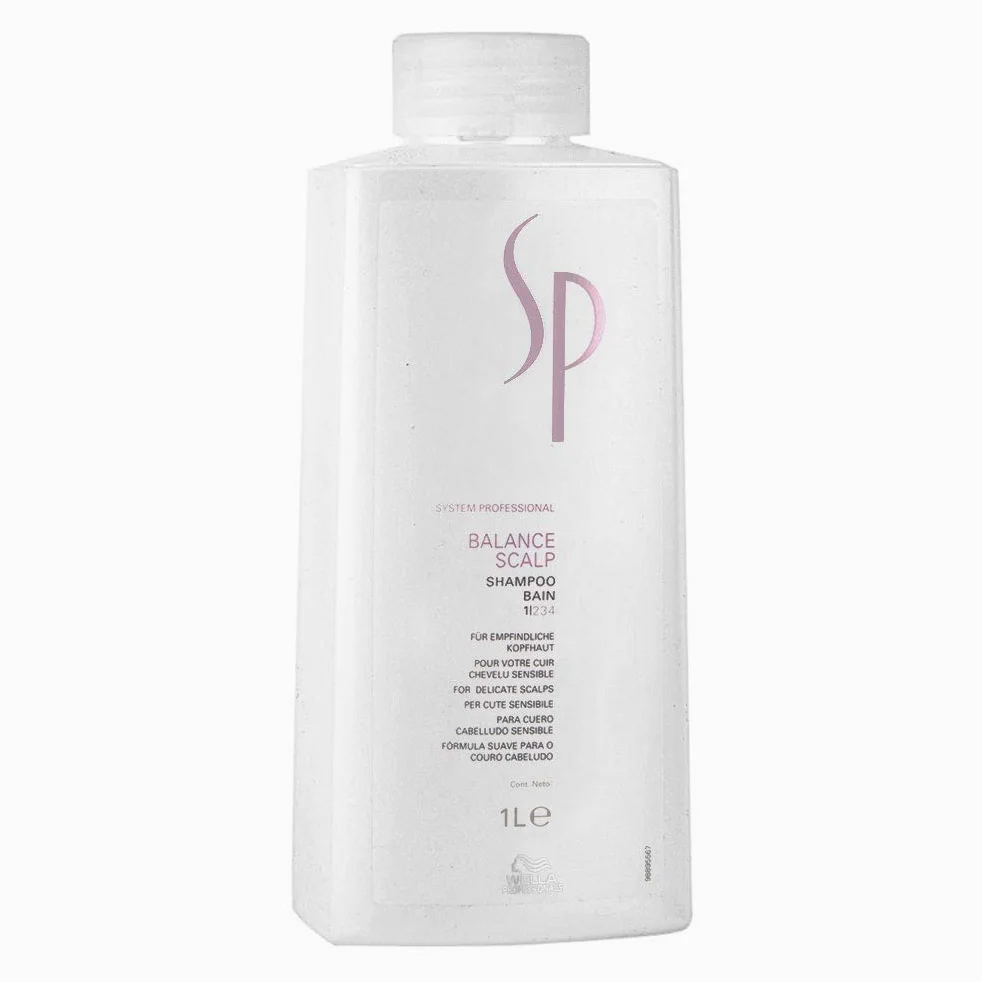 Wella System Professional - Shampoo Balance Scalp - Linea Sp Balance Scalp - 1Lt