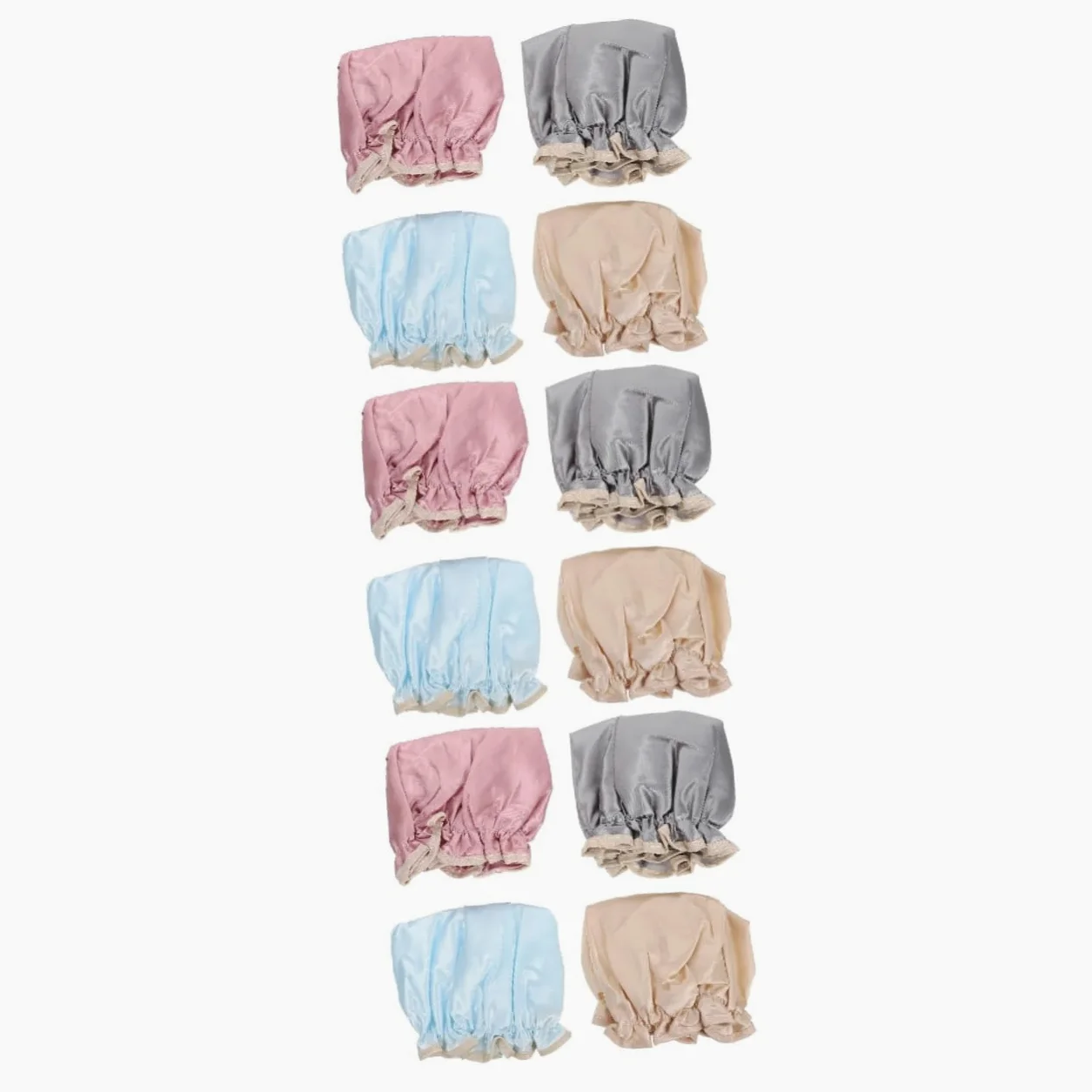 Housoutil 12pezzi Cuffie Impermeabili Per Cuffie Per Peva Per Makeup Spa e Dei