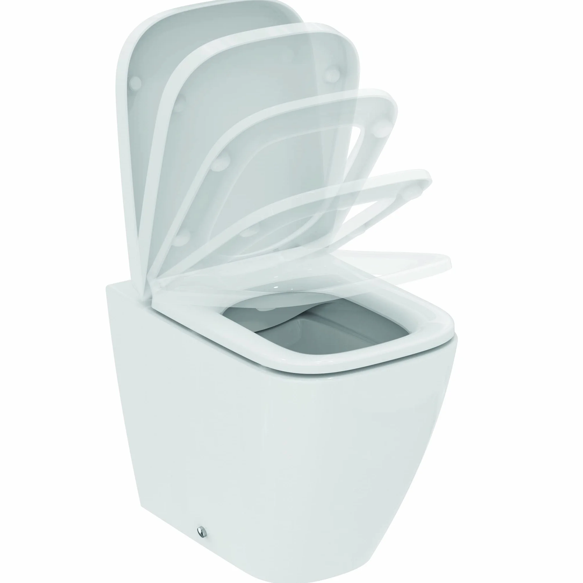 Ideal Standard i.life B WC a terra filoparete RimLS+ Bianco