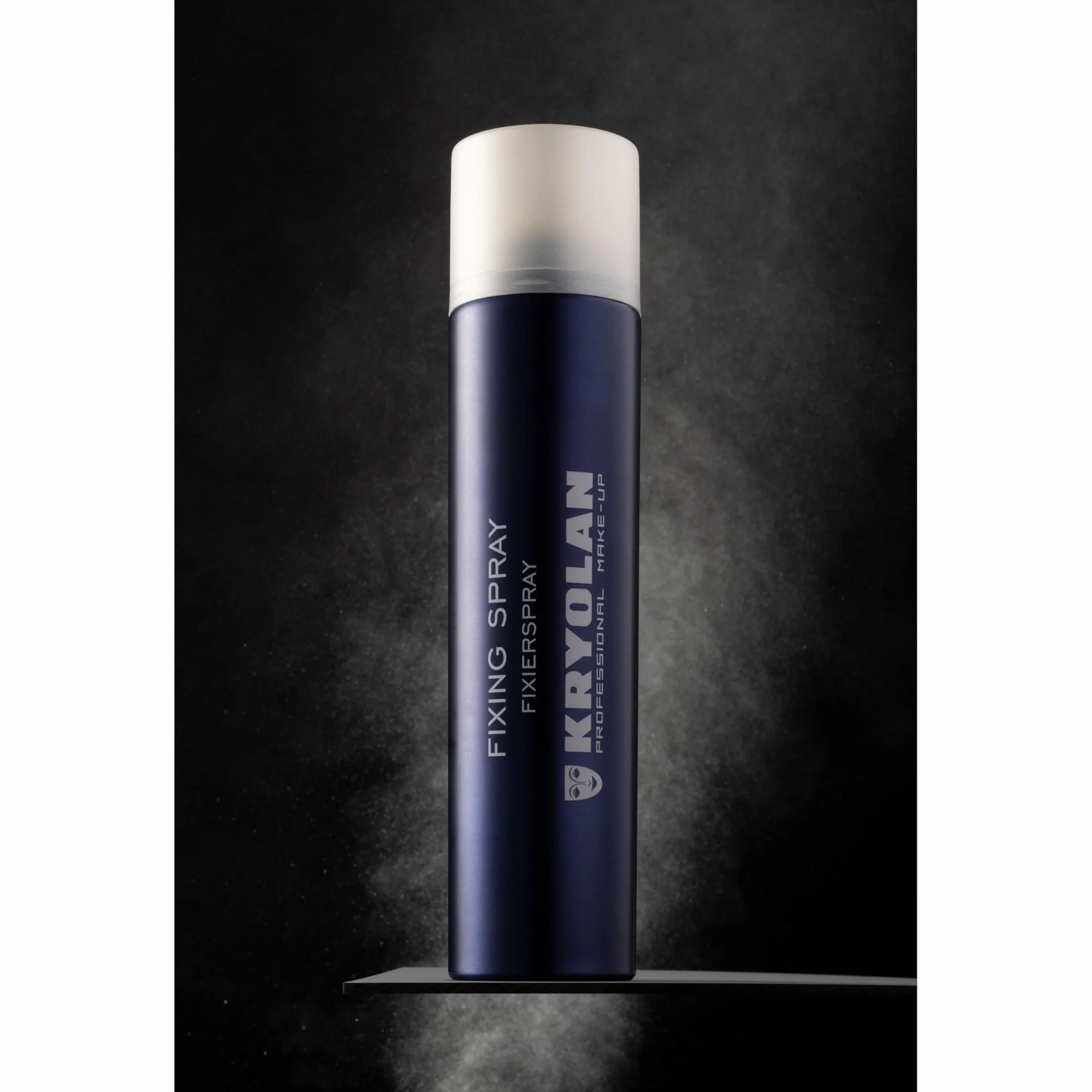 Kryolan Spray fissante 300 ml – Spray fissante professionale per un trucco a lunga tenuta, resistente all'acqua e alle sbavature – Perfetto per professionisti e appassionati di trucco