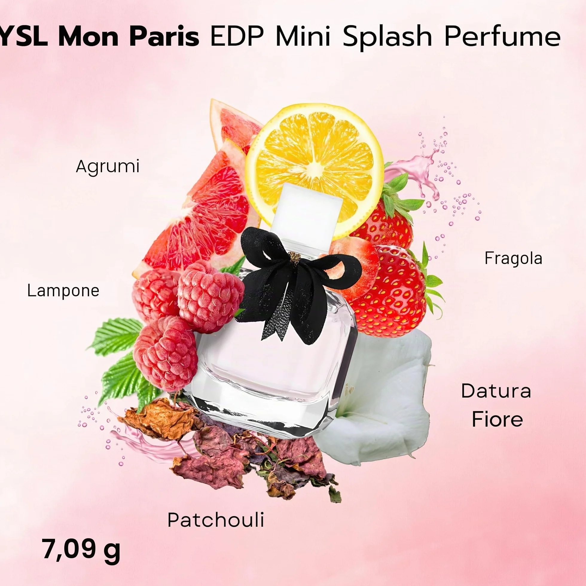 Yves Saint Laurent Miniature Gift Set 7.5ml Libre EDT + 7.5ml Libre EDP + 7.5ml Mon Paris EDP + 7.5ml Black Opium EDP