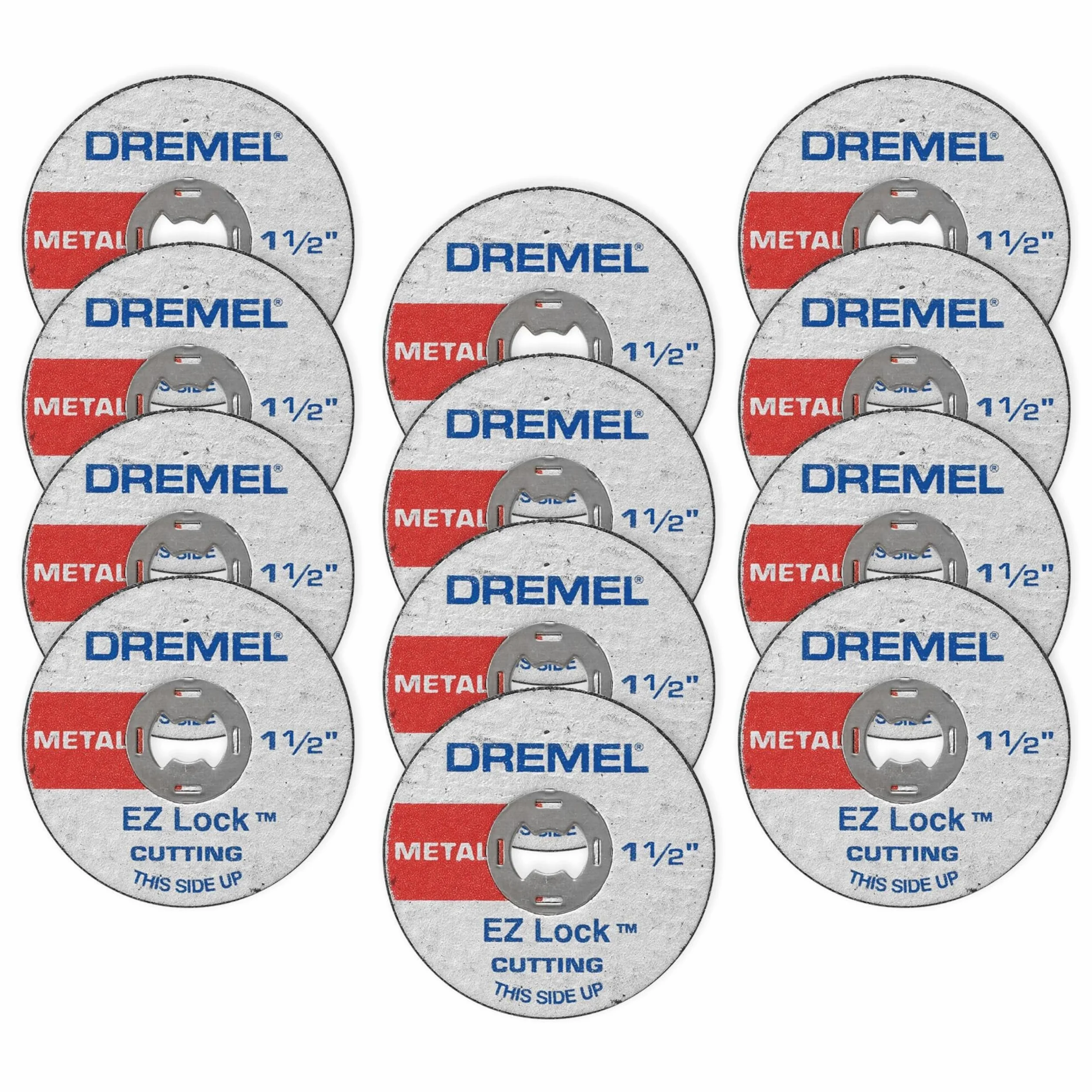 Dremel EZ456B 1 1/2" EZ Lock dischi da taglio per utensili rotanti rame lamiera