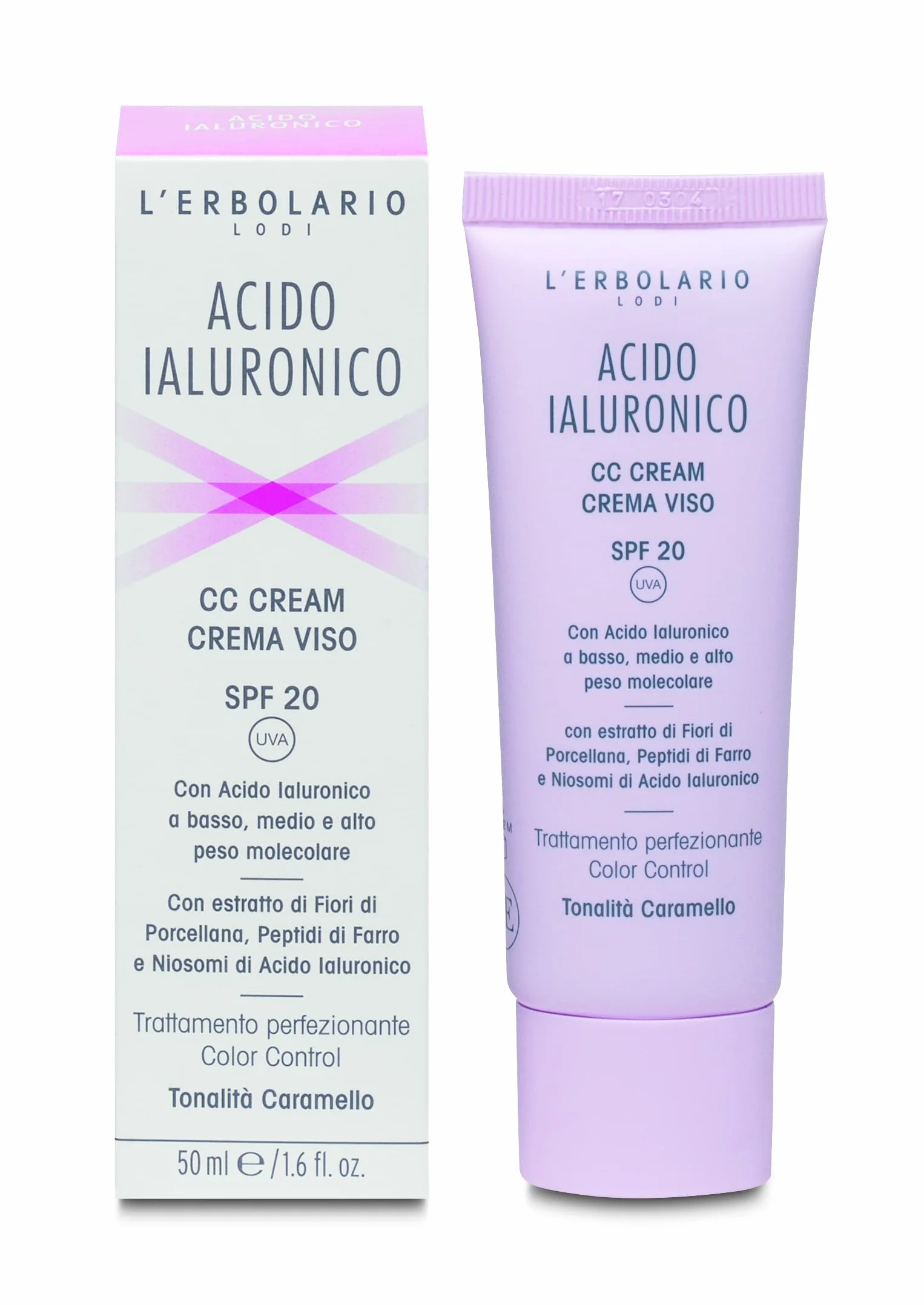 Acido ialuronico cc cream caram spf20 50 ml