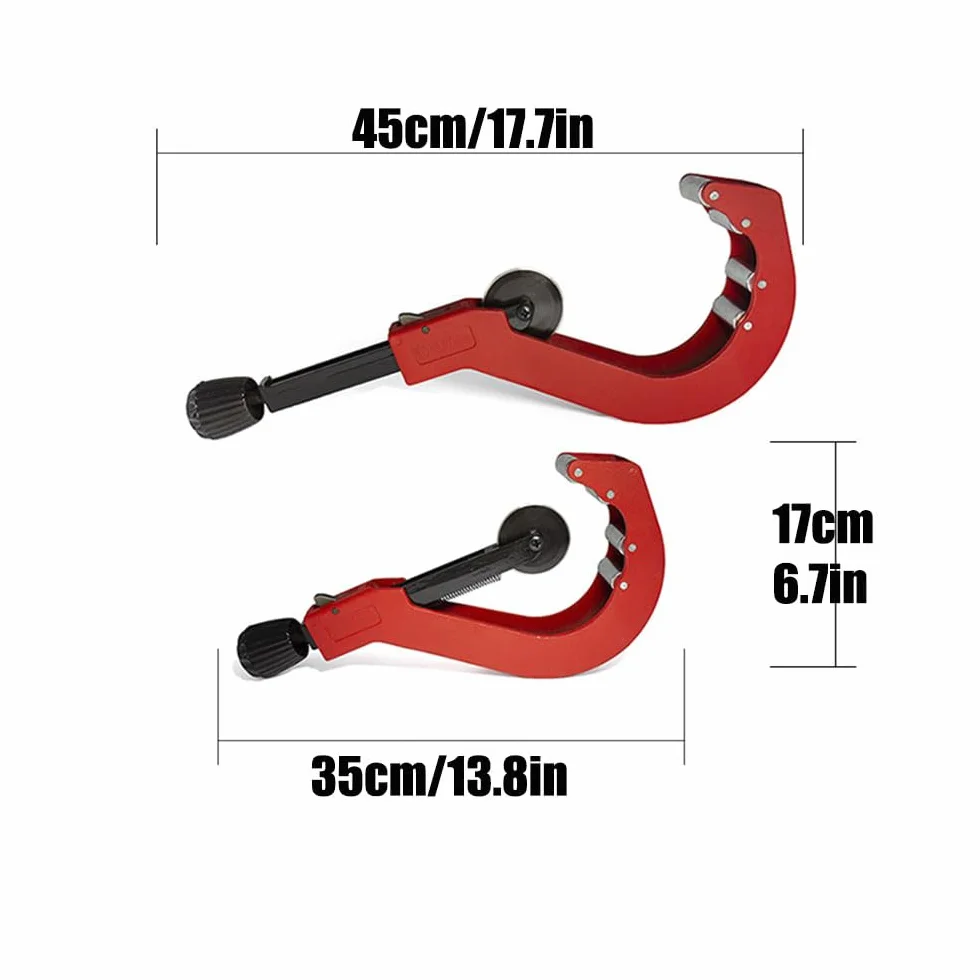 Utensile Tagliatubi per Tubi PVC PPR PE 2"-4-3/4" Diametro Esterno