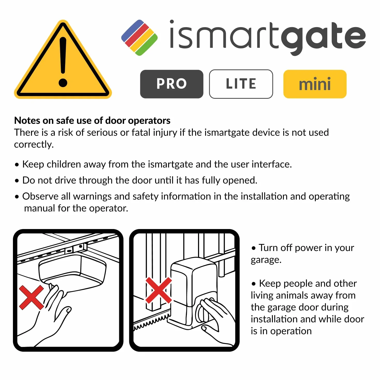 iSmartgate PRO Apriporta da garage Apple Homekit Amazon Alexa Google Home Samsung SmartThings sensore magnetico wireless