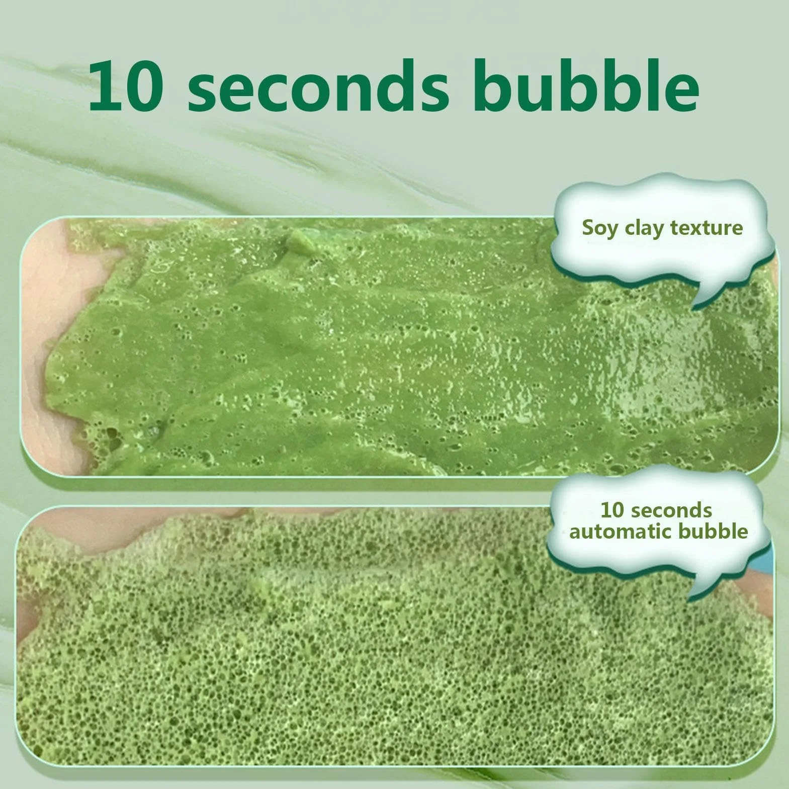 Detergente viso a bolle | Centella Asiatica Detergente Pulizia Profonda con Bolla - Detergente lenitivo viso per tutti i tipi di pelle per vacanze, casa, dormitorio, viaggi, viaggi di lavoro Duqulle