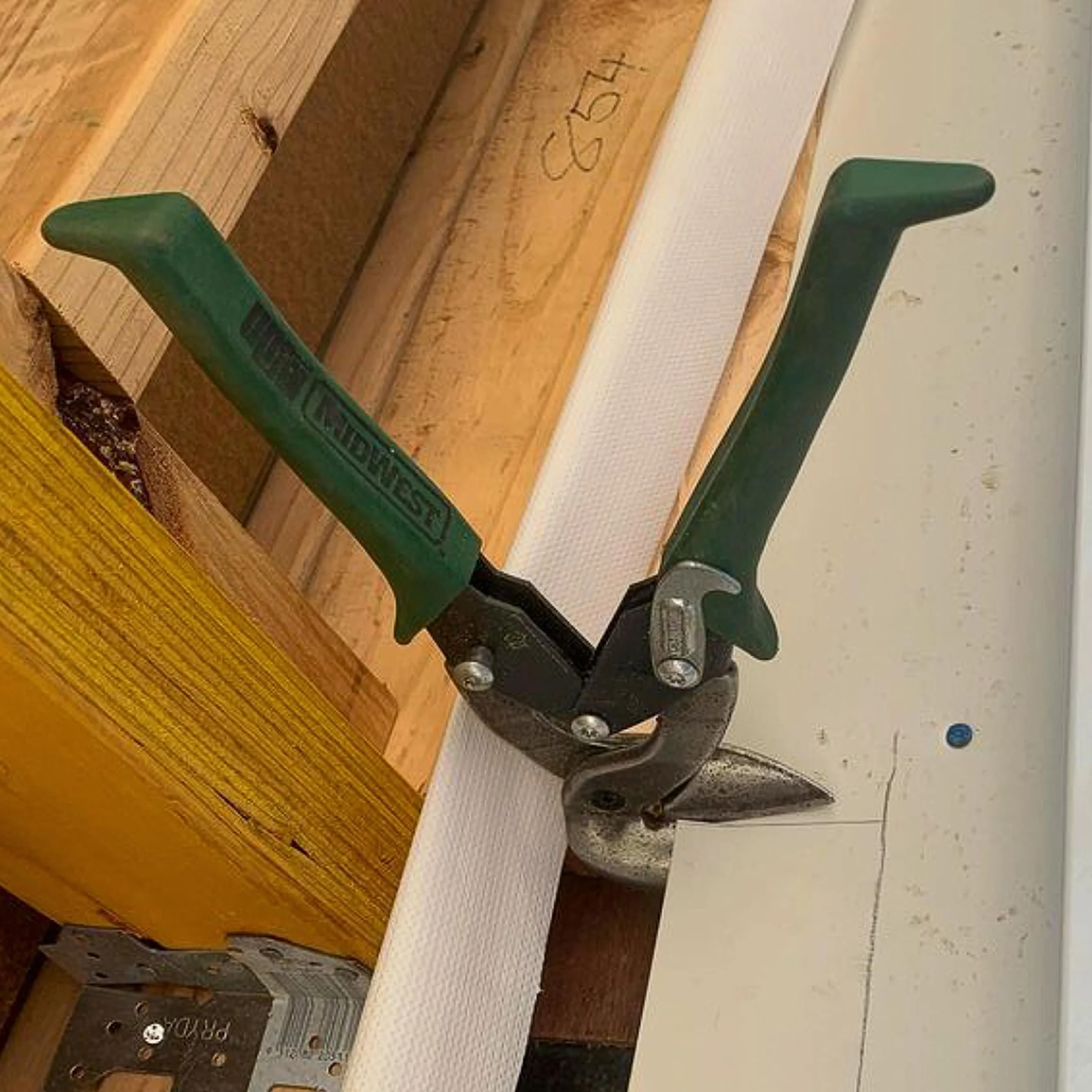 Midwest Tool and Cutlery Upright Left Cut Aviation Snips MWT-6900R