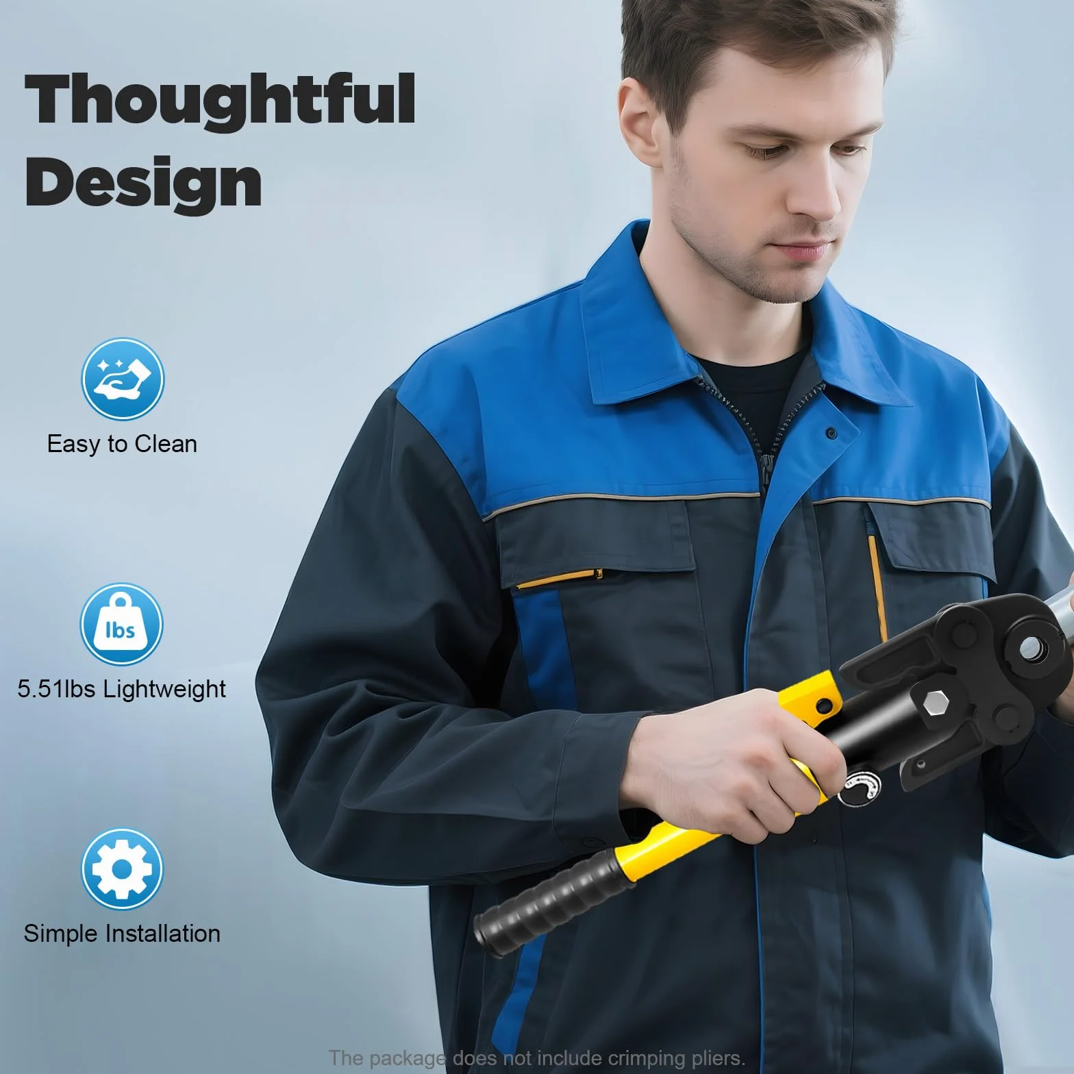 Ganasce a pressione professionale 16-32 mm per tubi compositi alluminio-plastica PEX rame acciaio
