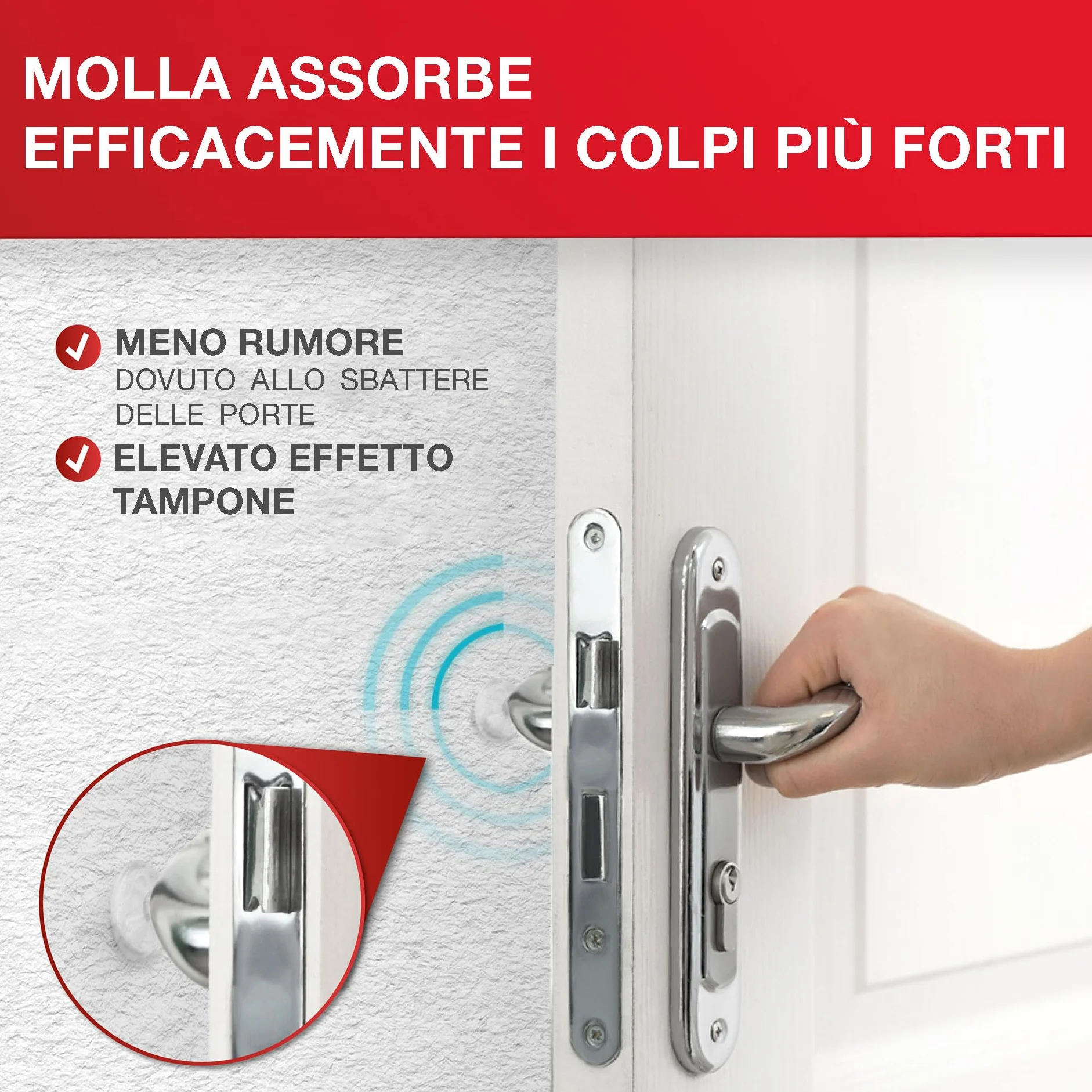 LouMaxx Gommini Paracolpi Piedini Trasparenti Ø 22mm Autoadesivi Set 12