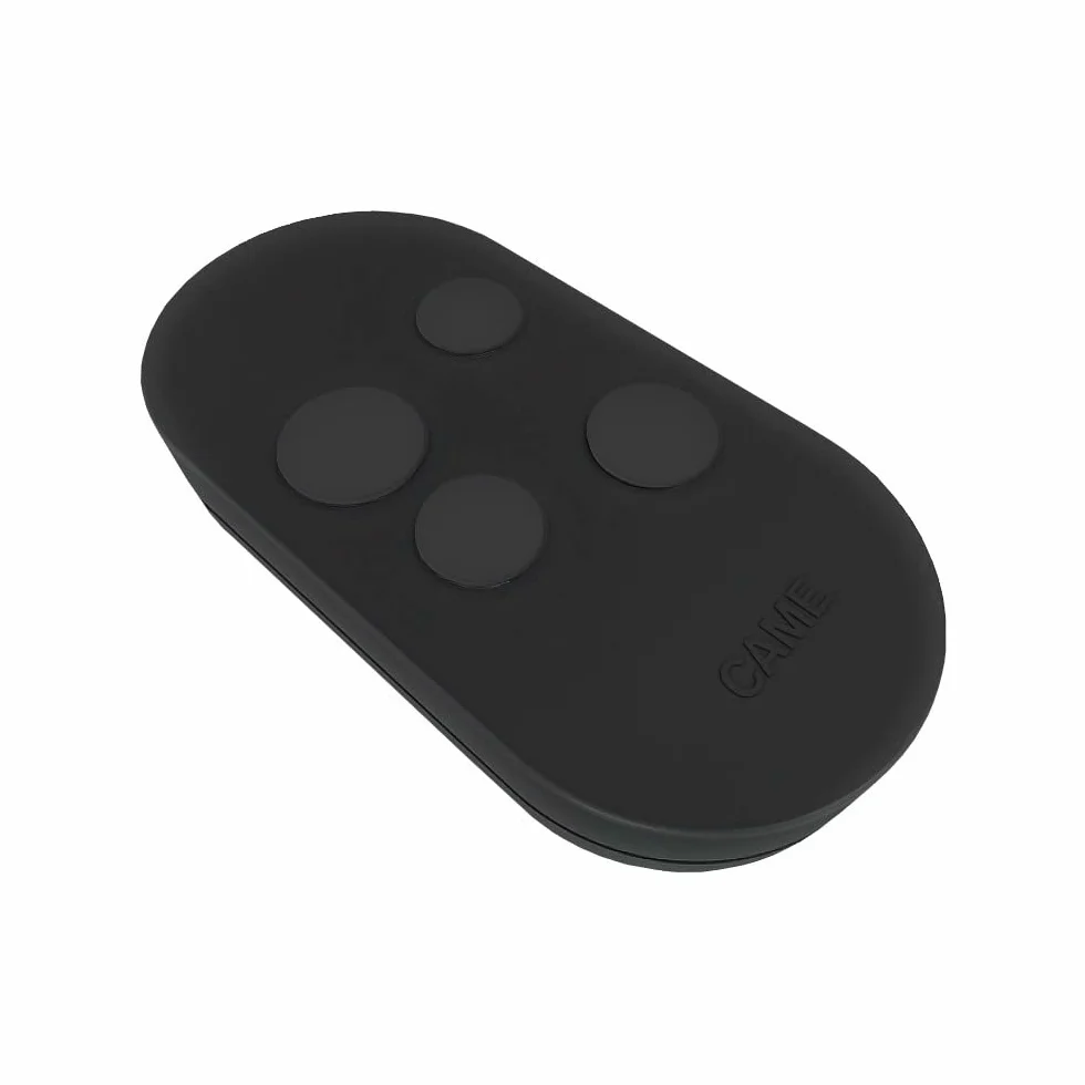 Telecomando 4 Canali Doppia Frequenza Codice Fisso Nero CAM 806TS-0102