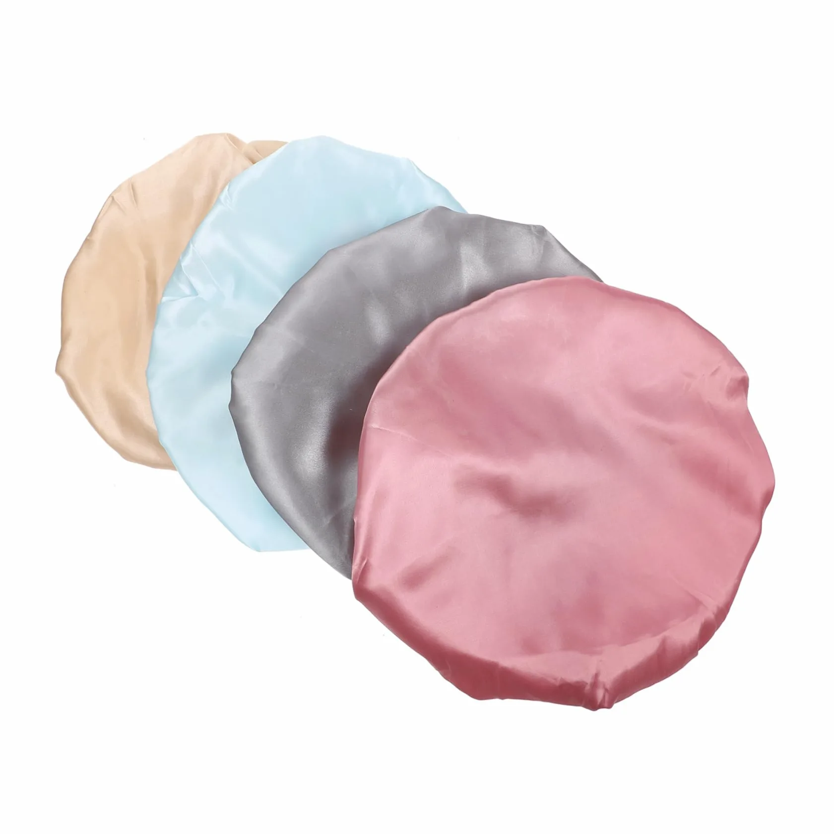 POPETPOP 12pezzi Cuffie Impermeabili Peva Cappelli Da Bagno Eleganti Per Uso Quotidiano e Saloni Di Colori Cuffie Riutilizzabili e Resistente