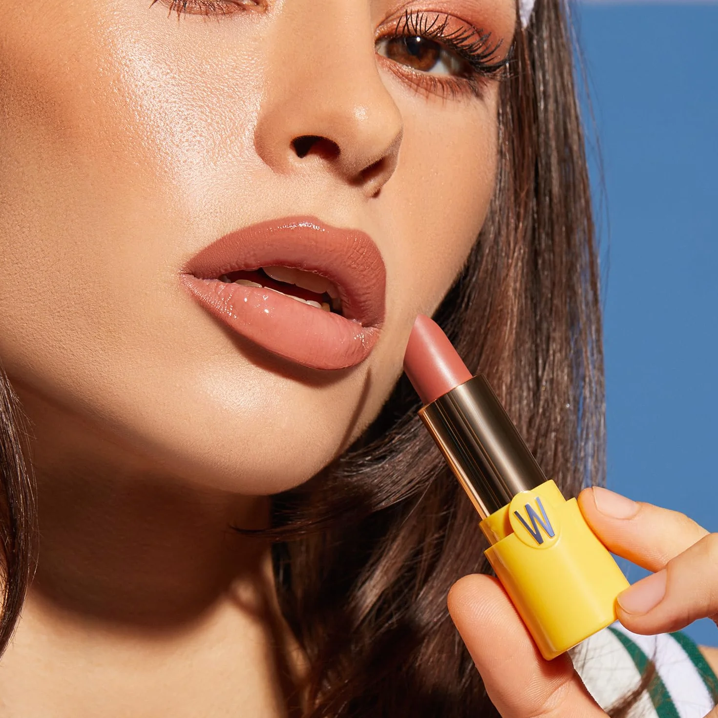 WYCON cosmetics LIP BALM 50 SPF - Balsamo Labbra Protezione Solare con Vitamina E e Burro Karitè leggermente colorato