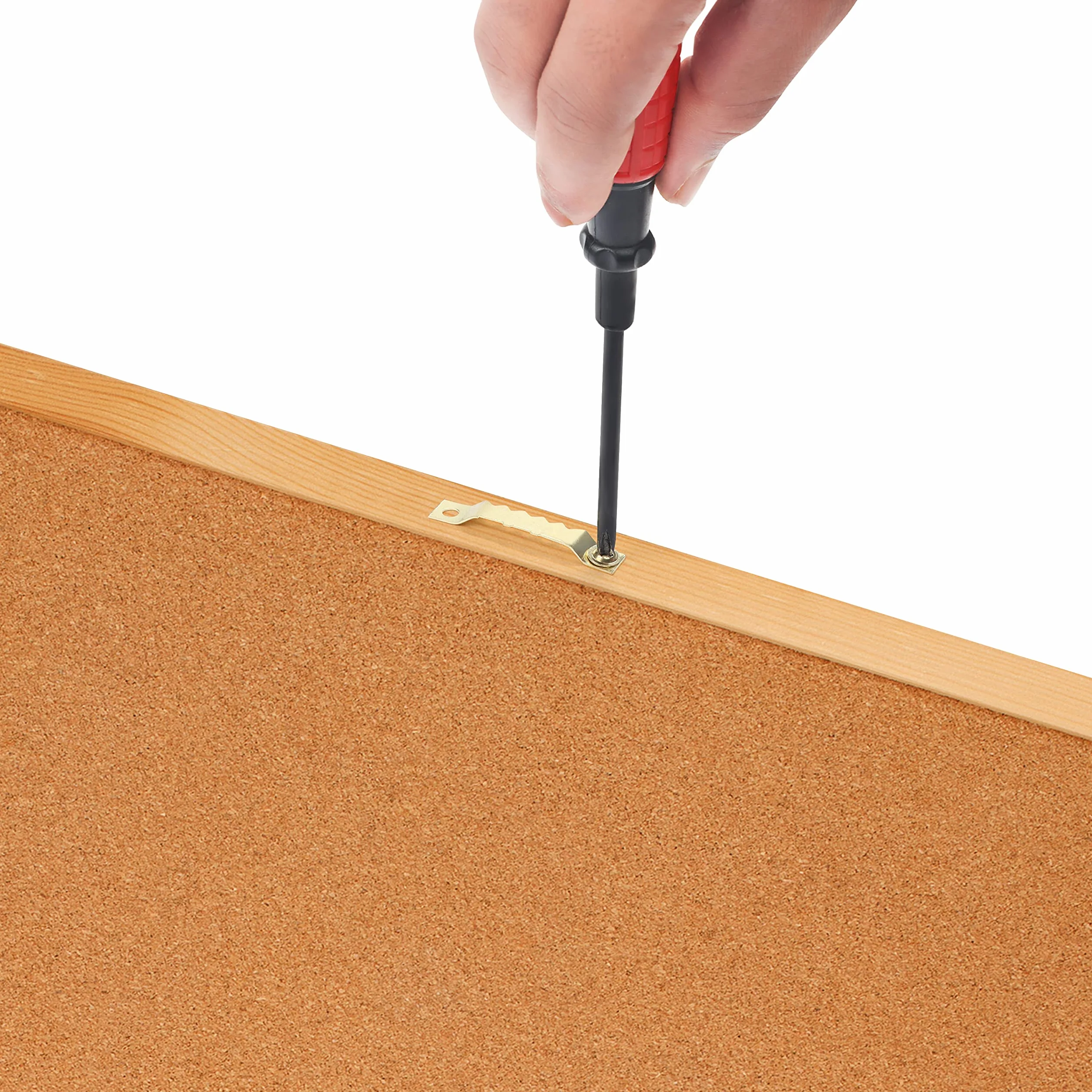 Belle Vous Kit Appendi Quadri da Parete 415pz - Ganci per Quadri Dente Segati Resistenti, Anello a D, Viti di Fissaggio