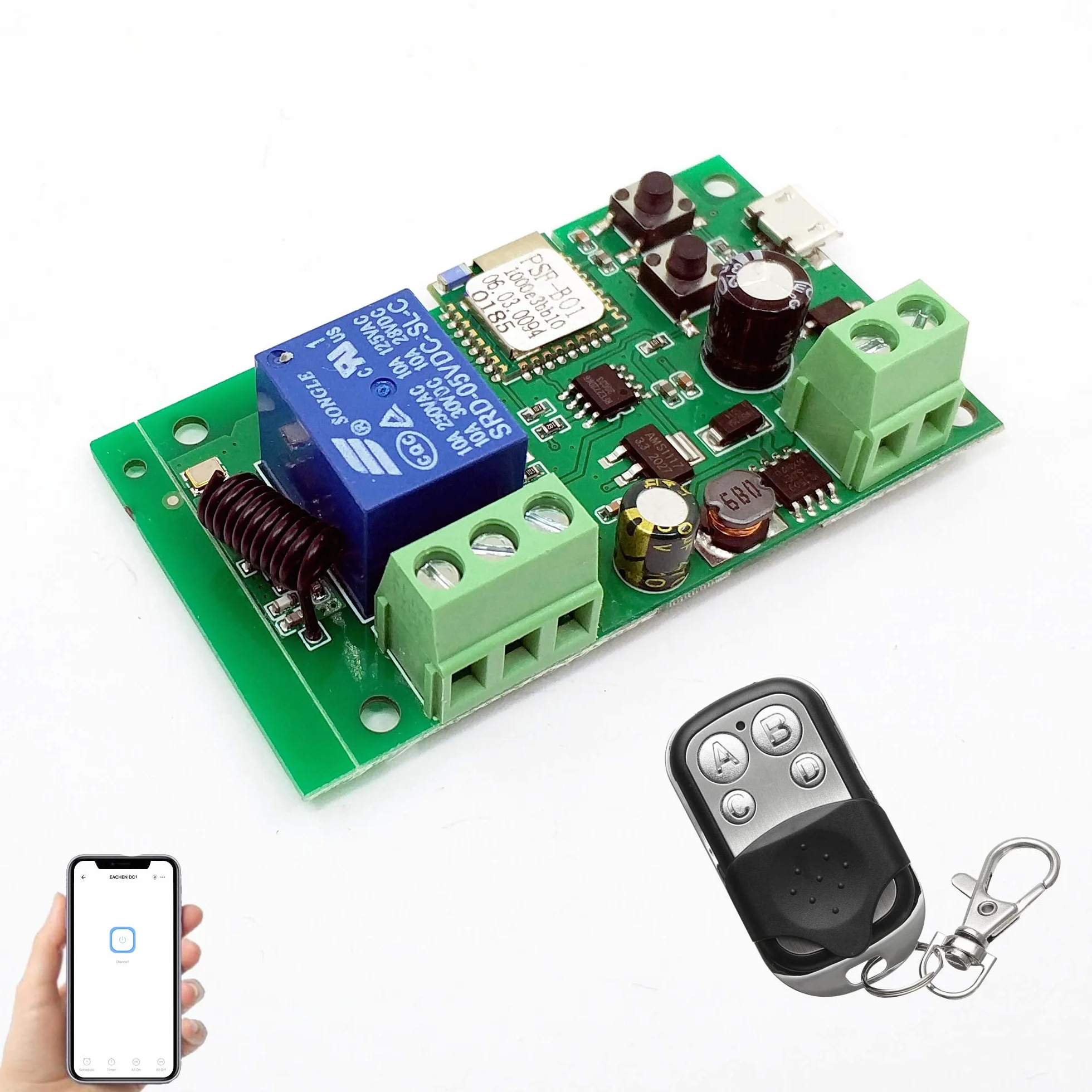 Ewelink App telecomando Relè interruttore wireless WiFi 433RF per porte da garage intelligenti