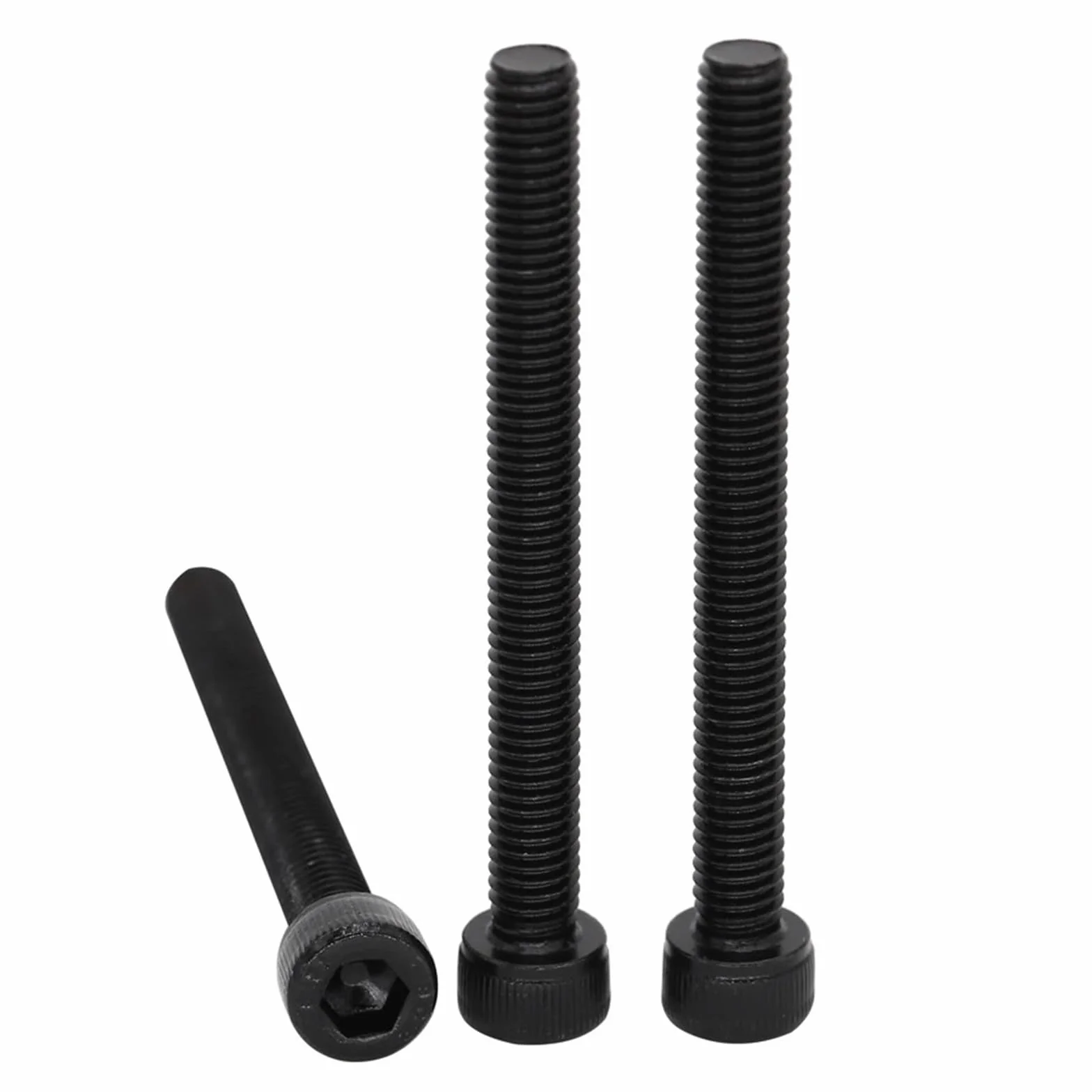 Bullone a testa bombata DIN912 M10 x 1,25 x 90 mm grado 12,9 filettatura fine