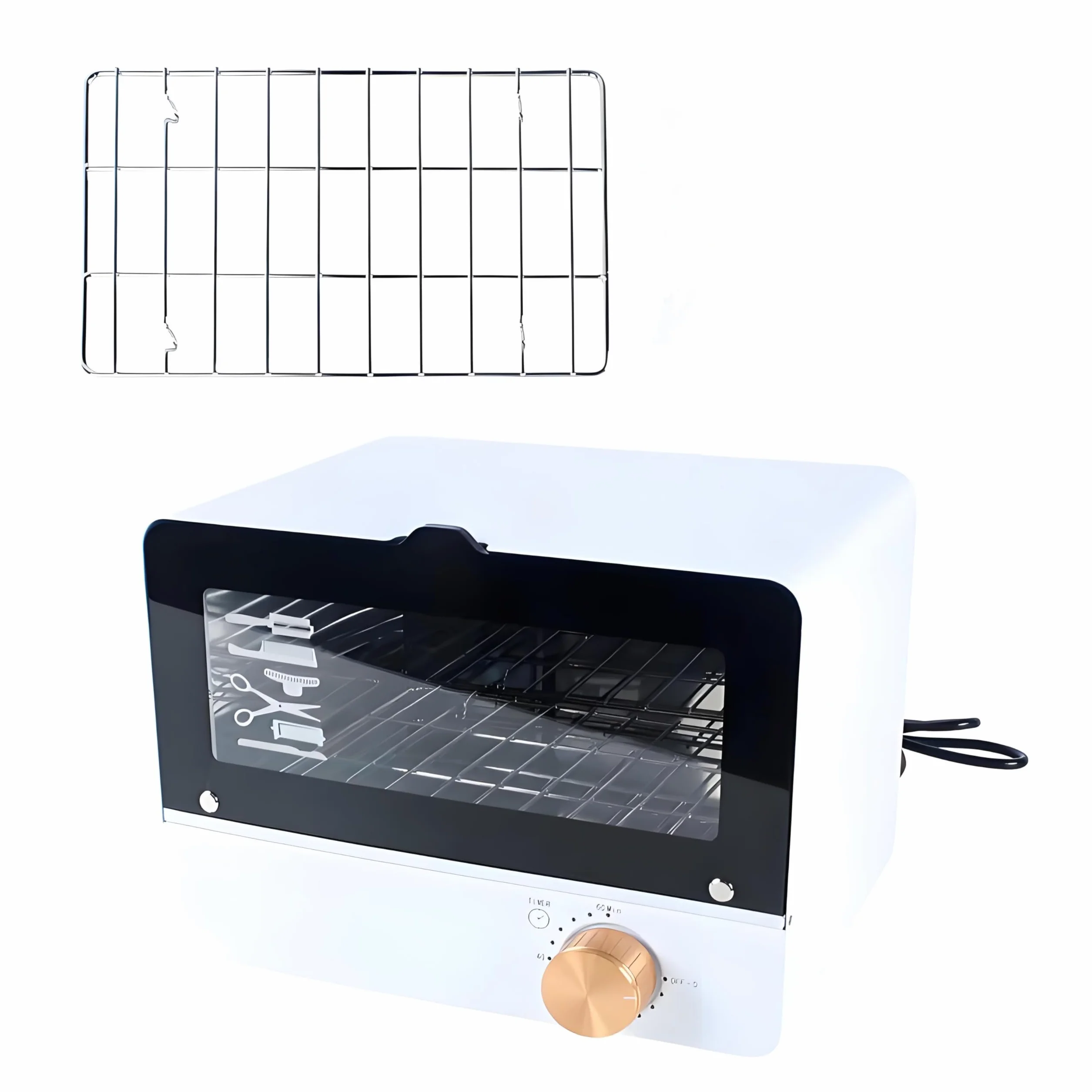UV Sterilizzatore Disinfettante,Sterilizzazione Altamente Efficiente Sterilizzatore per Strumenti per Unghie con Timer Strumento per Unghie Ad alta Temperatura per Pinzette e Asciugamani