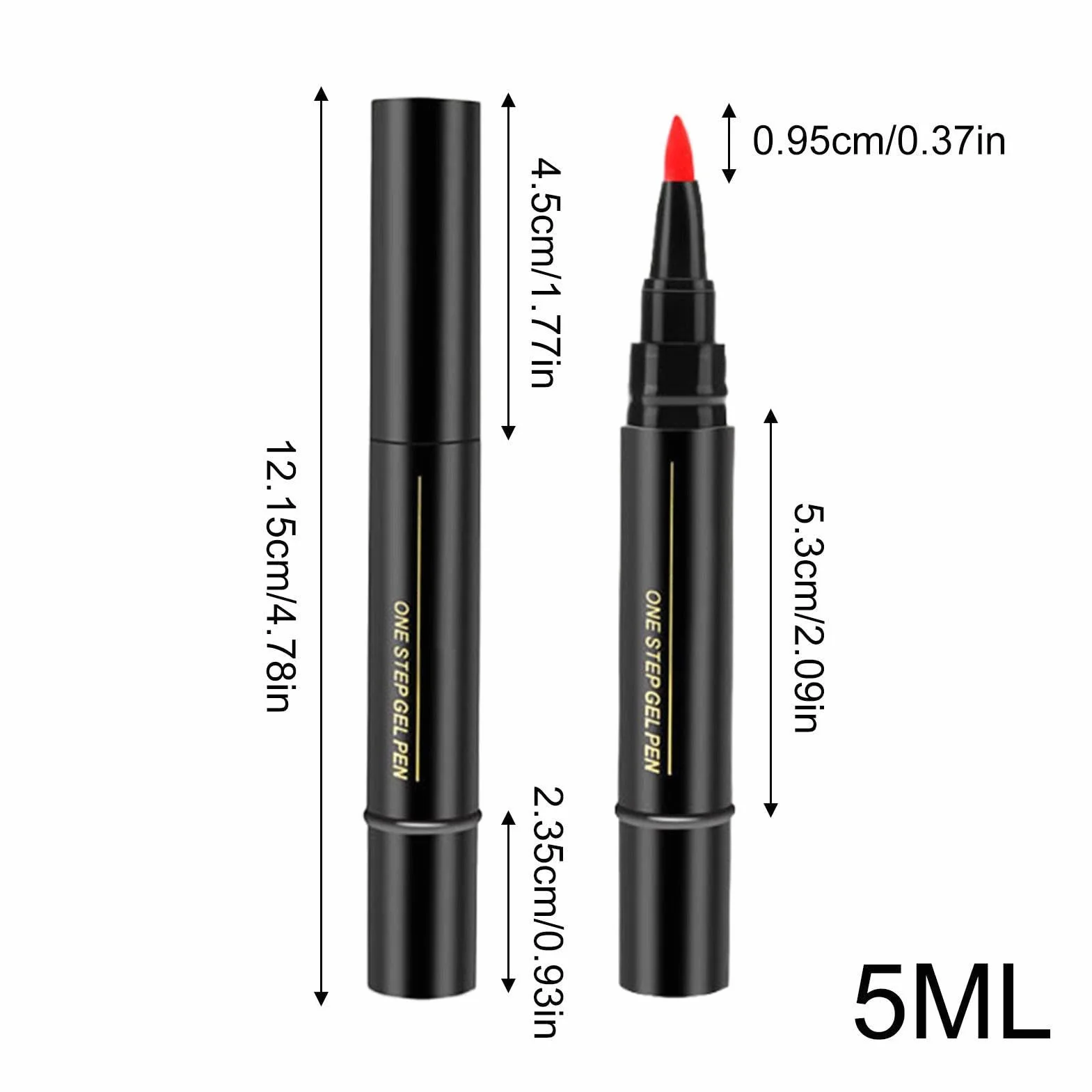 Smalto Penna Asciugatura Rapida - Penna Per Pittura In Gel Per Unghie | Fai Da Te Nails Art Smalti Gel Pennarelli | Set Impermeabile Di Lunga Durata Regalo Per Donna