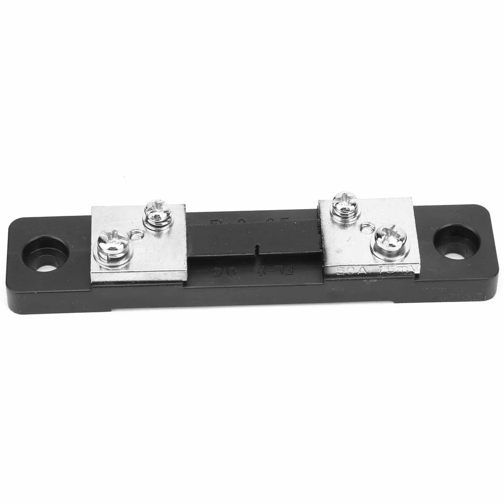 Jadeshay Resistore Shunt 50A 75mV per Amperometro Digitale Pannello di Controllo
