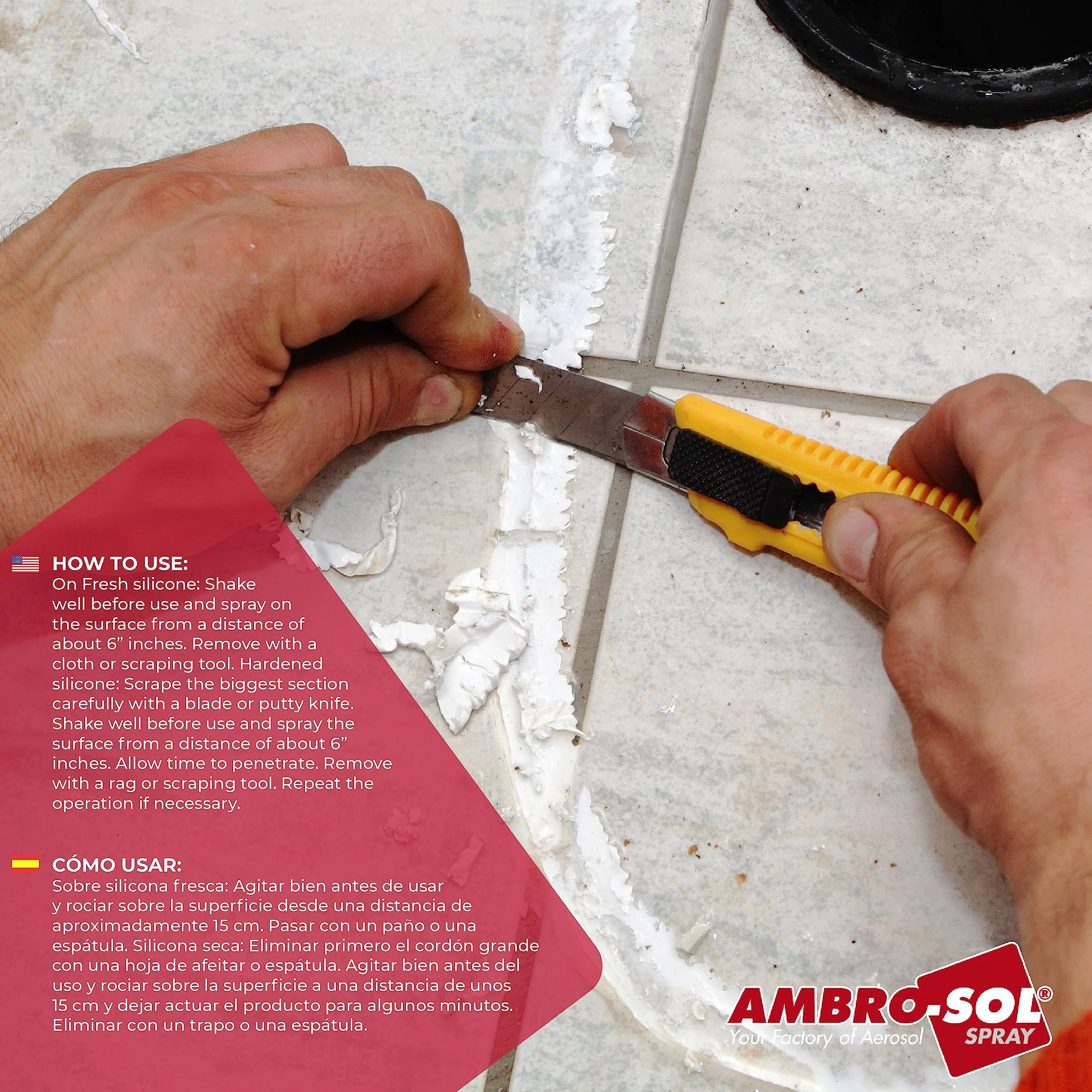 Ambro-Sol P301 Rimuovi Silicone Spray 400 ml