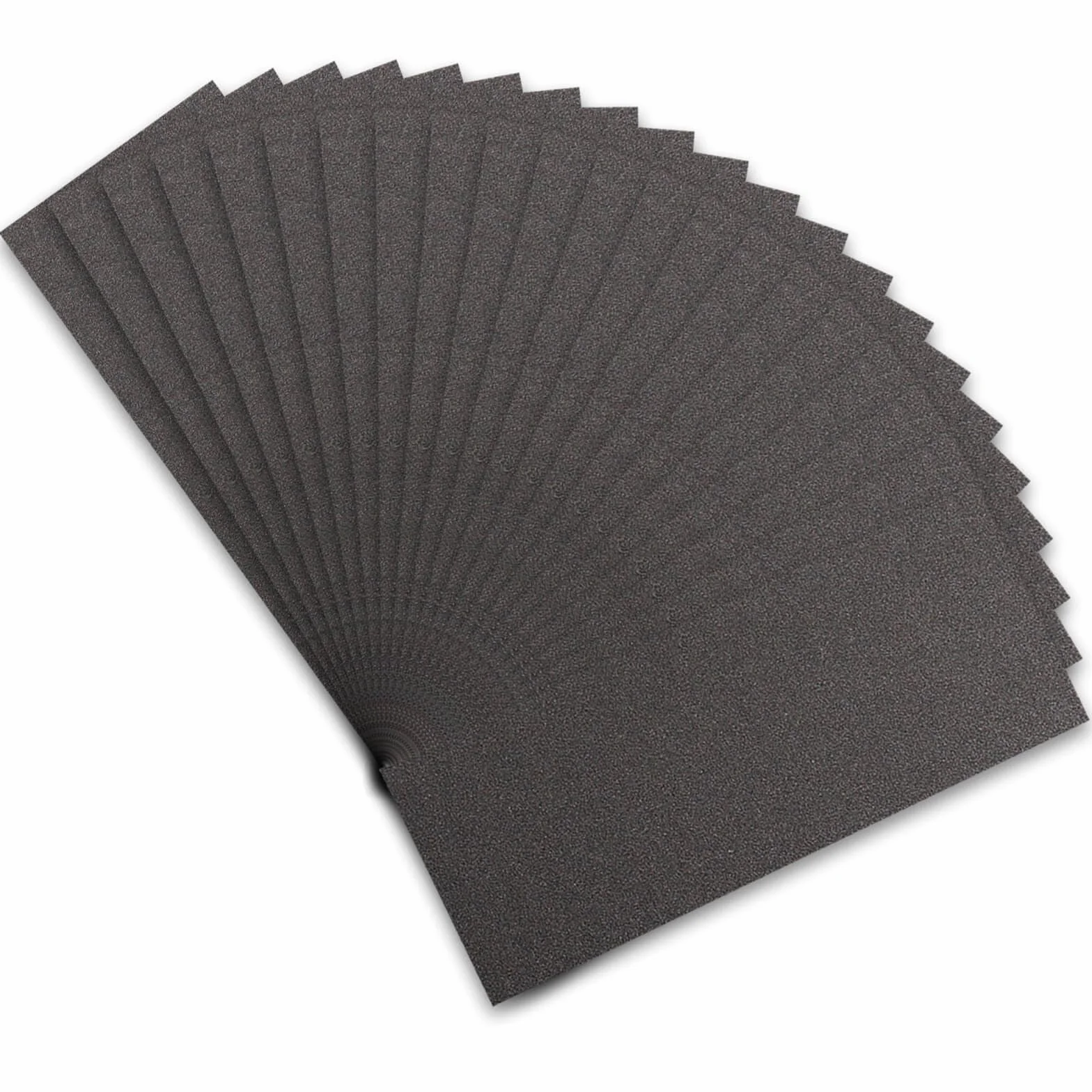 Carta Abrasiva 21 Pezzi Kit, Carta Vetrata per Legno Grane 320 Grinta, Carta Vetro Impermeabile Levigatura a Secco e Umido
