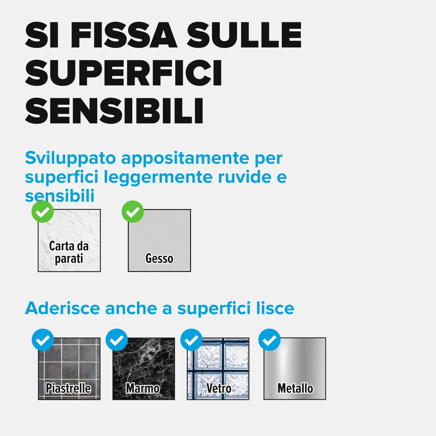 tesa Chiodo Adesivo 2kg Bianco per Carta da Parati Intonaco Set 2 Pezzi