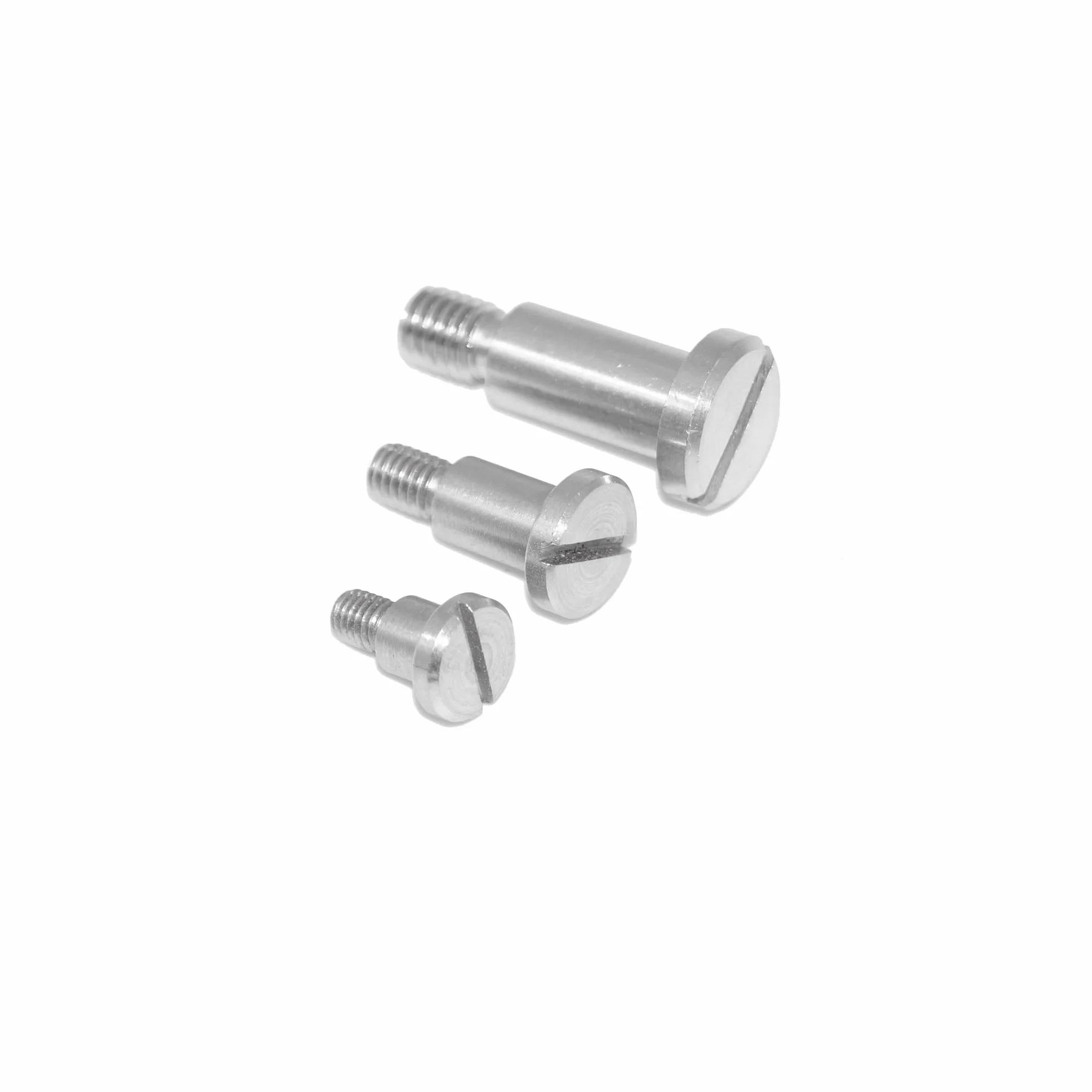 Viti a testa piatta M4X12 2 pezzi acciaio inox A1 DIN 923