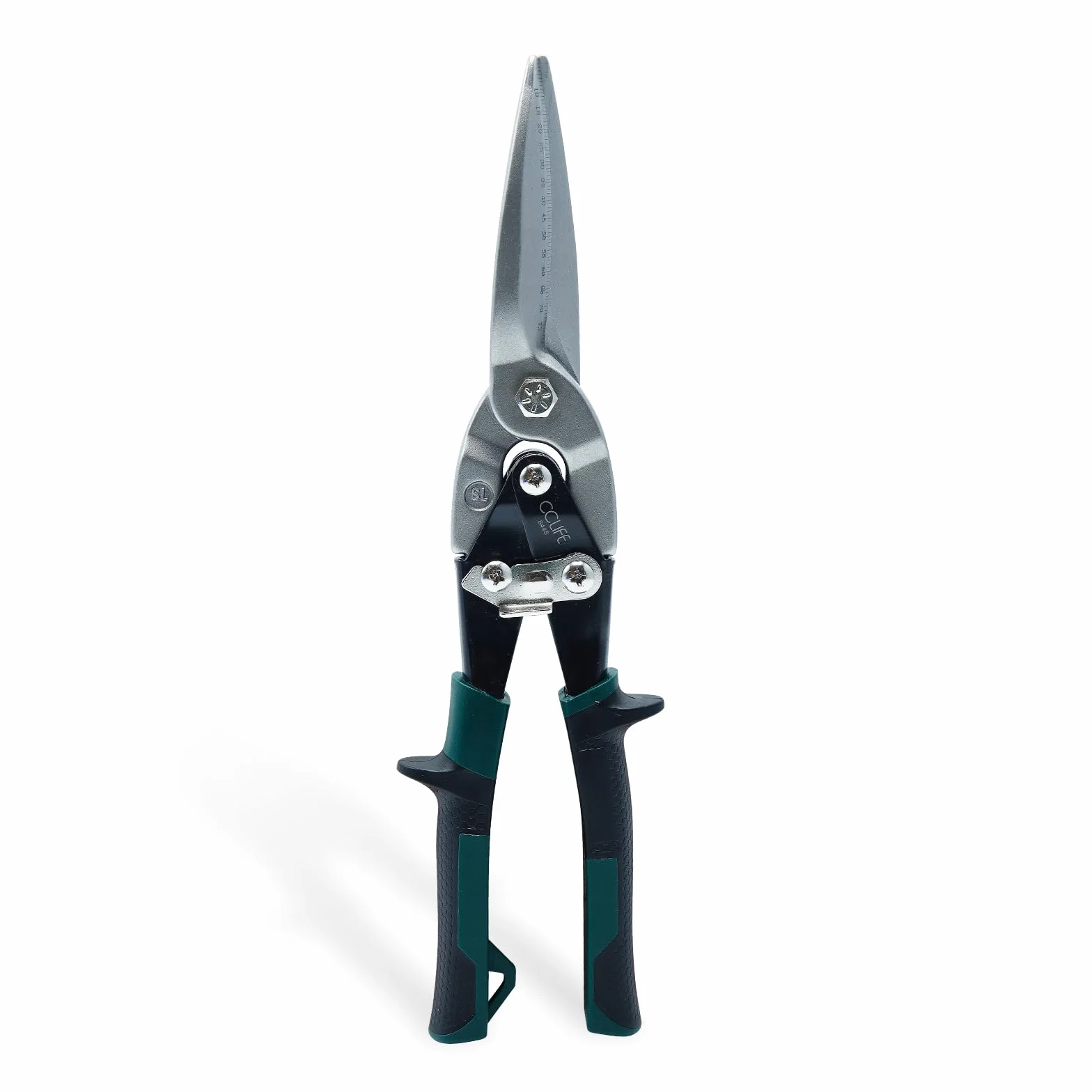 CCLIFE Cesoia per Lamiera CR-MO Aviation Snips Taglio Dritto Sinistro e Destro 80mm 2mm