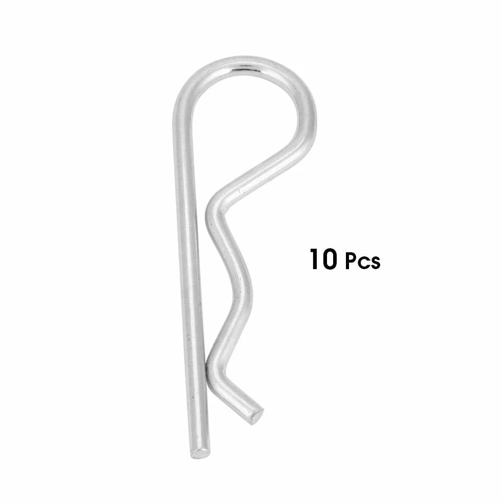 Fermaglio per ferro zincato Tipo B 4x75mm 10 pezzi
