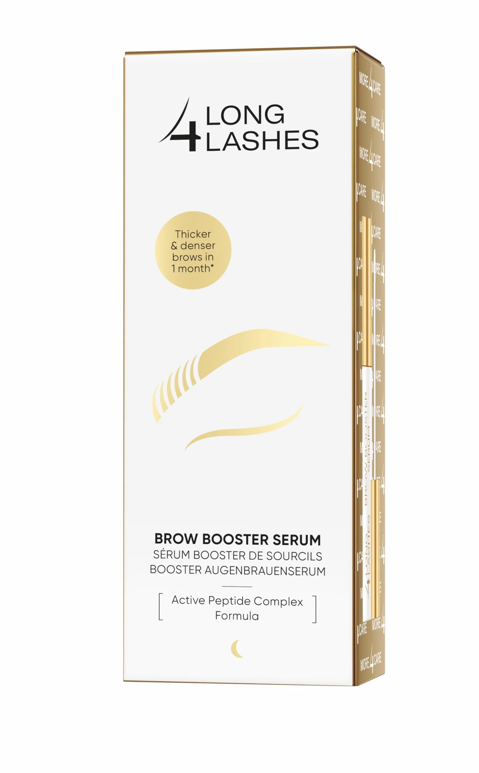 Long4Lashes Booster Siero per sopracciglia by Oceanic, vegan eyebrow siero – 3 ml (confezione da 1)