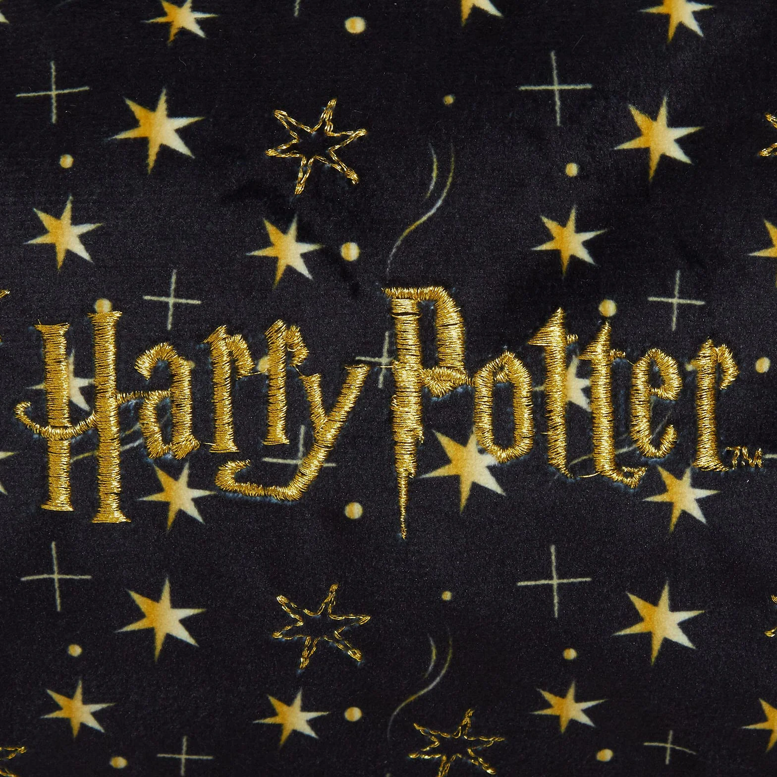 Beauty case Harry Potter per donne e ragazze, astuccio doppio lato nero per cosmetici e articoli da toeletta, accessorio da viaggio, regalo delle Relique della Morte.